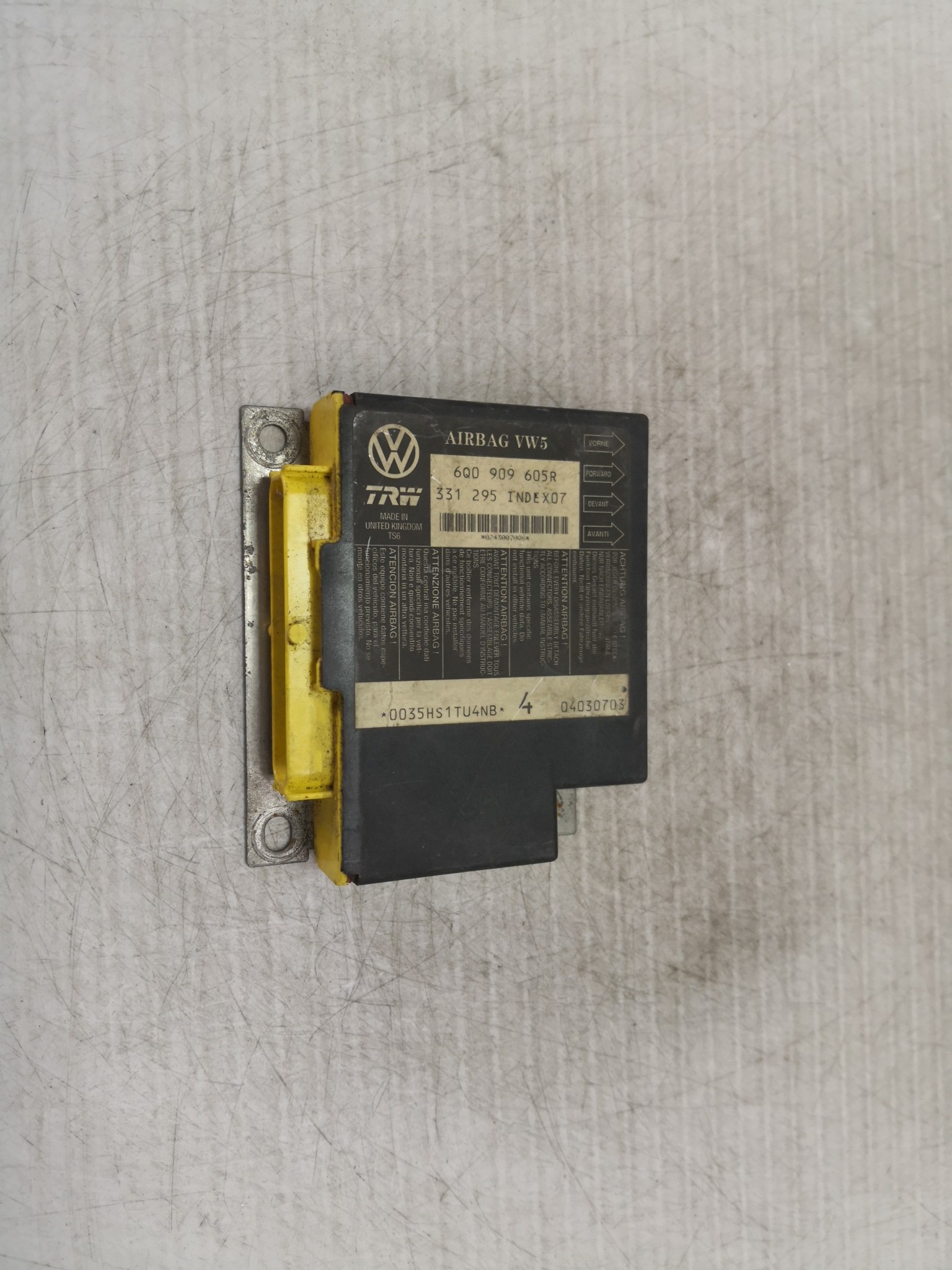 Centralina de Airbags SEAT IBIZA III (6L1) | 02 - 09 Imagem-1