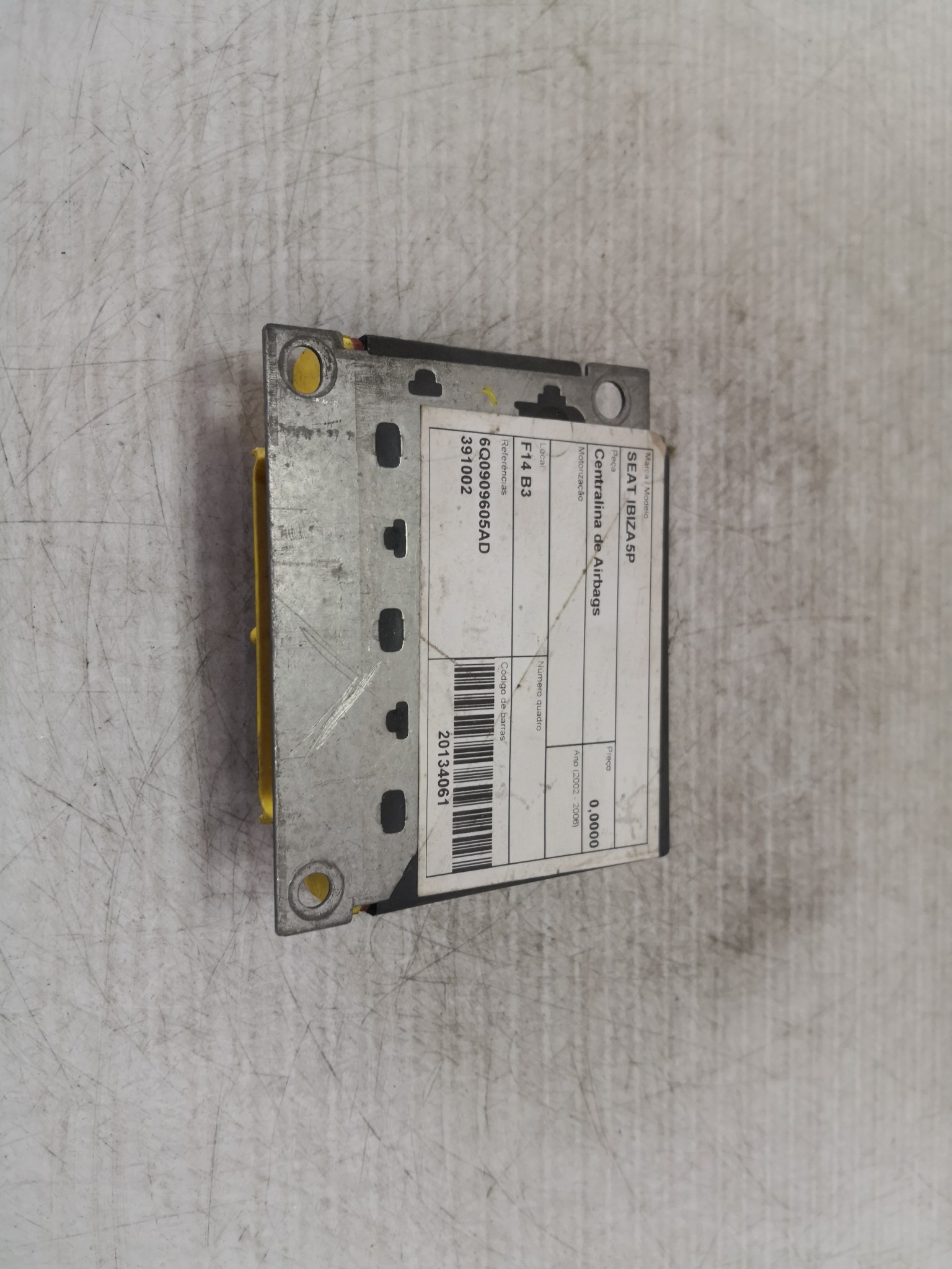 Centralina de Airbags SEAT - ID S_24060