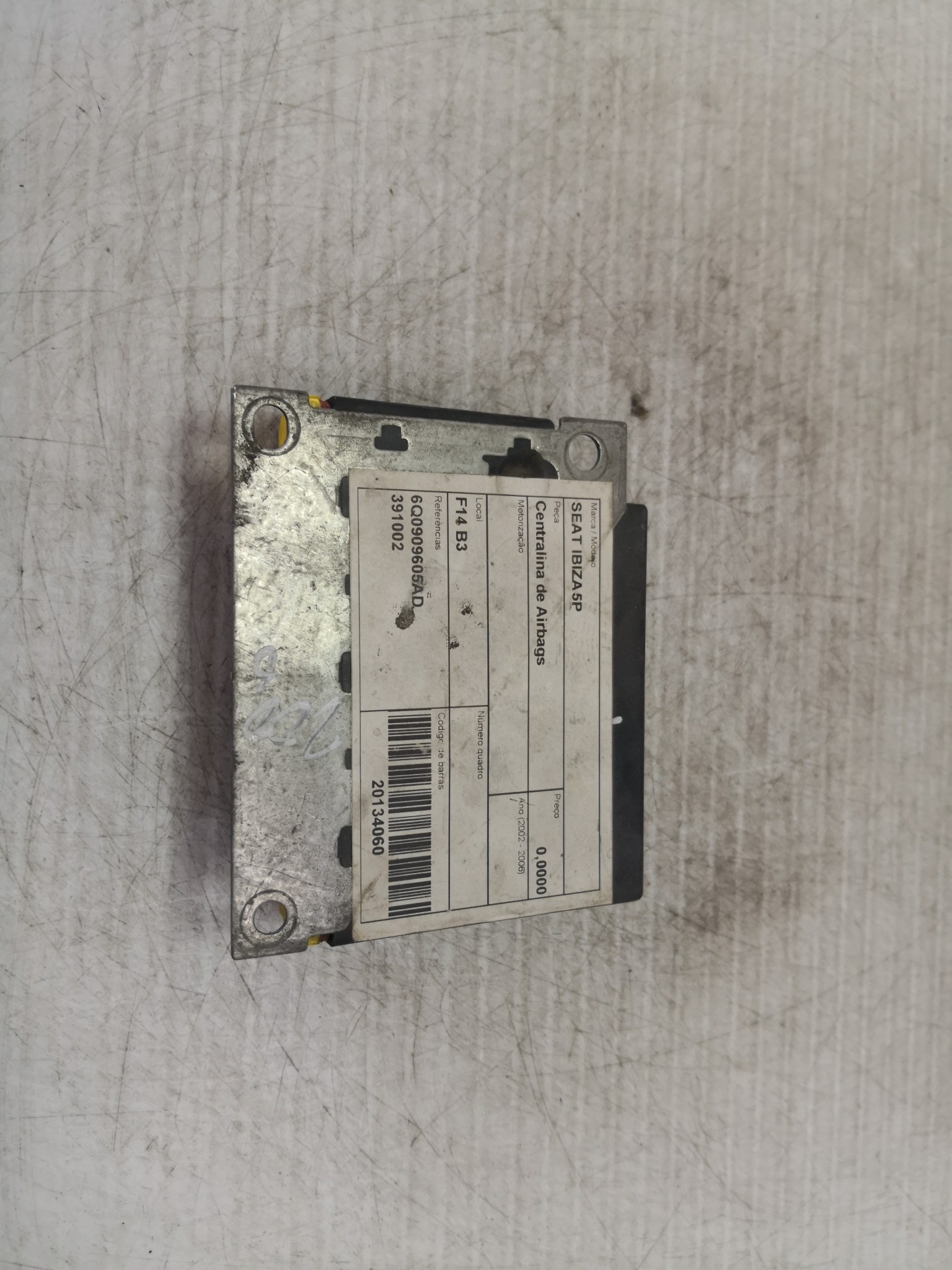 Centralina de Airbags SEAT - ID S_24059