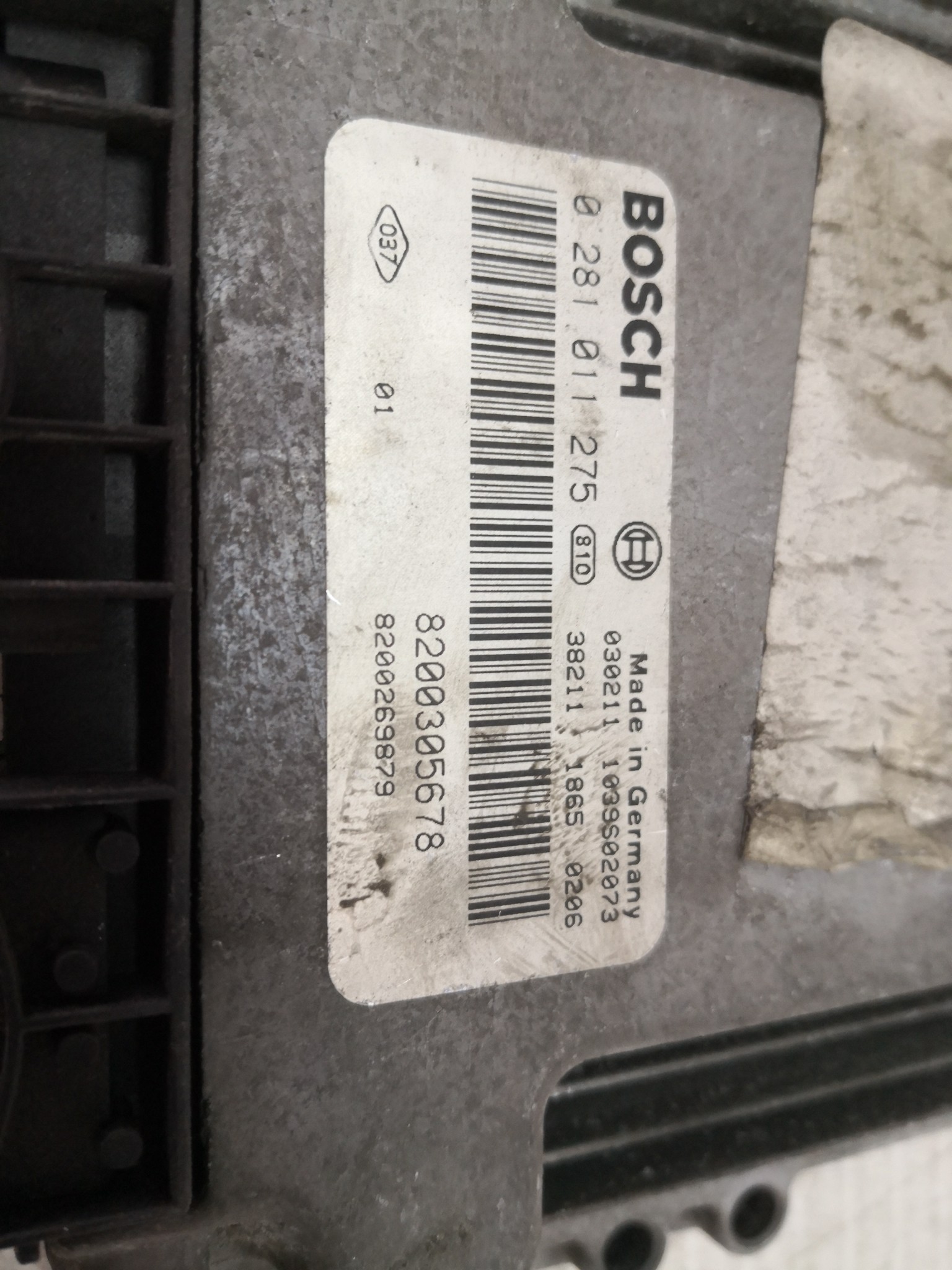 Centralina do Motor RENAULT MEGANE II (BM0/1_, CM0/1_) | 01 - 12 Imagem-3