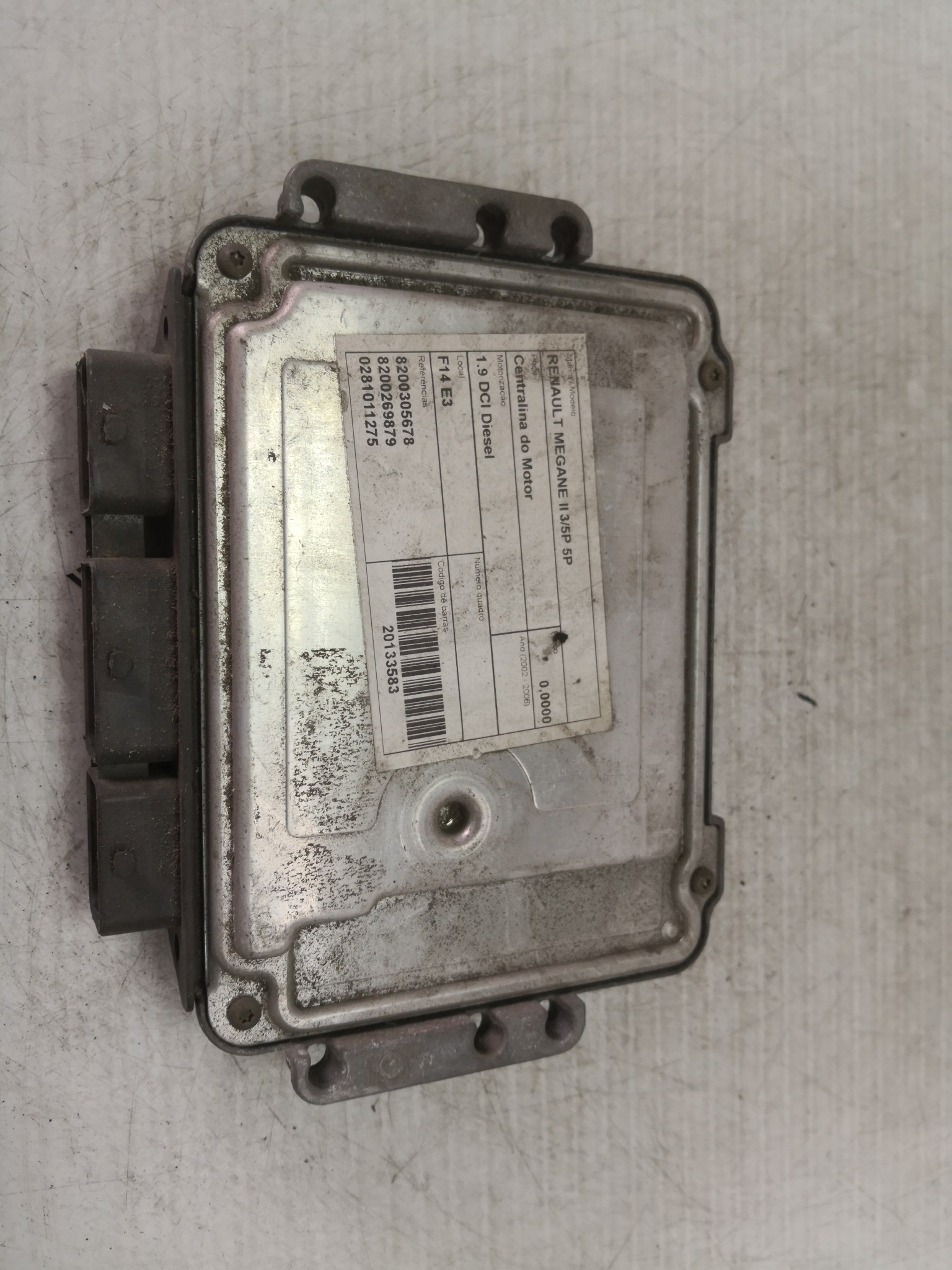 Centralina do Motor RENAULT - ID S_23582