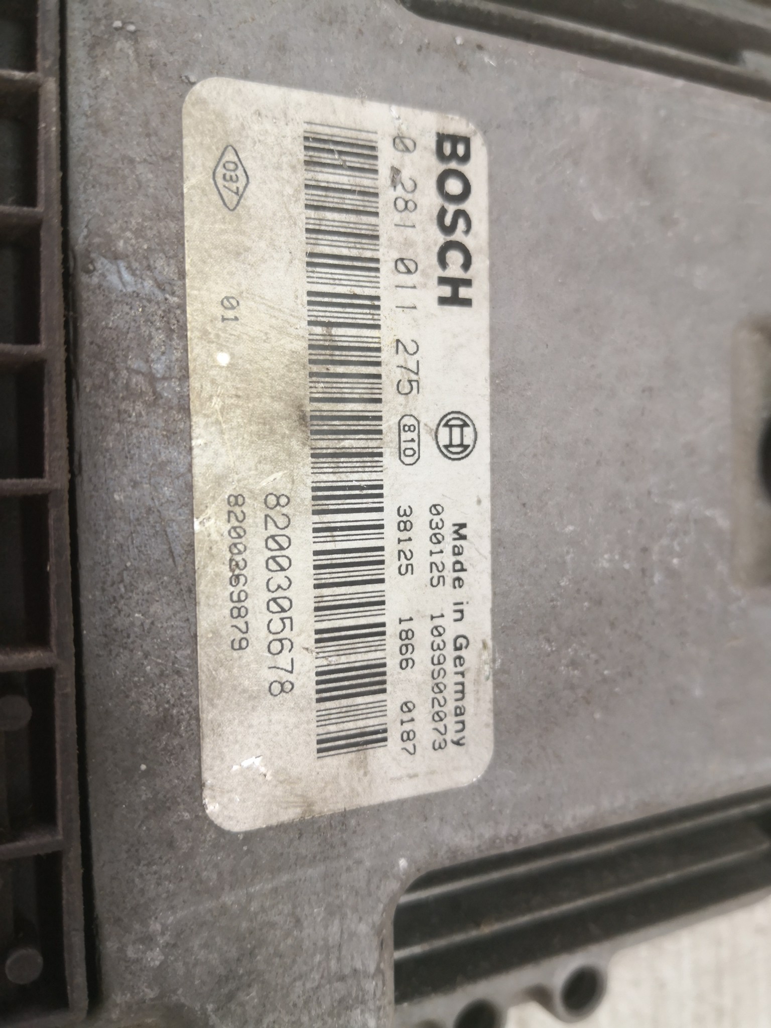 Centralina do Motor RENAULT MEGANE II (BM0/1_, CM0/1_) | 01 - 12 Imagem-3