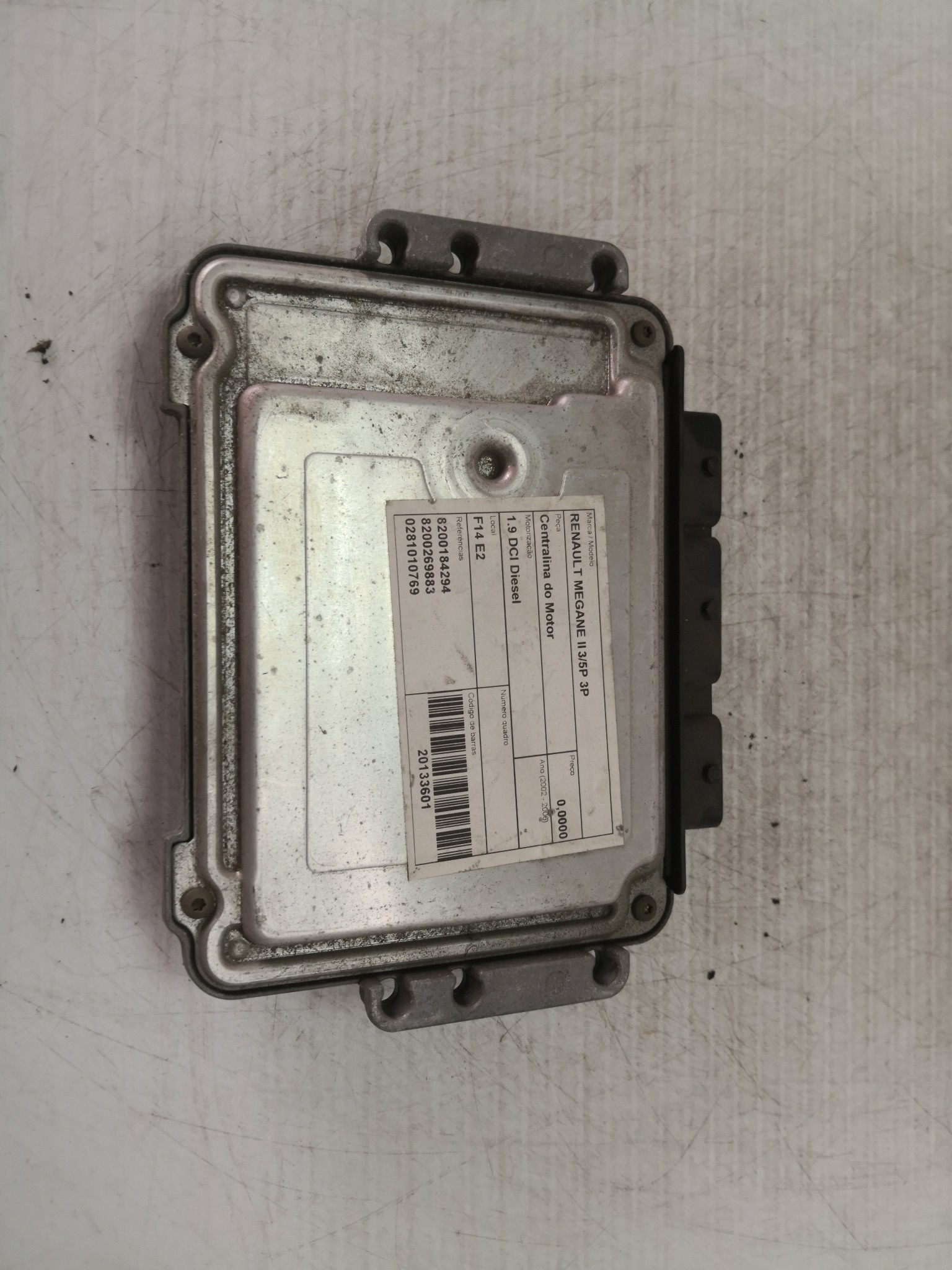 Centralina do Motor RENAULT - ID S_23600