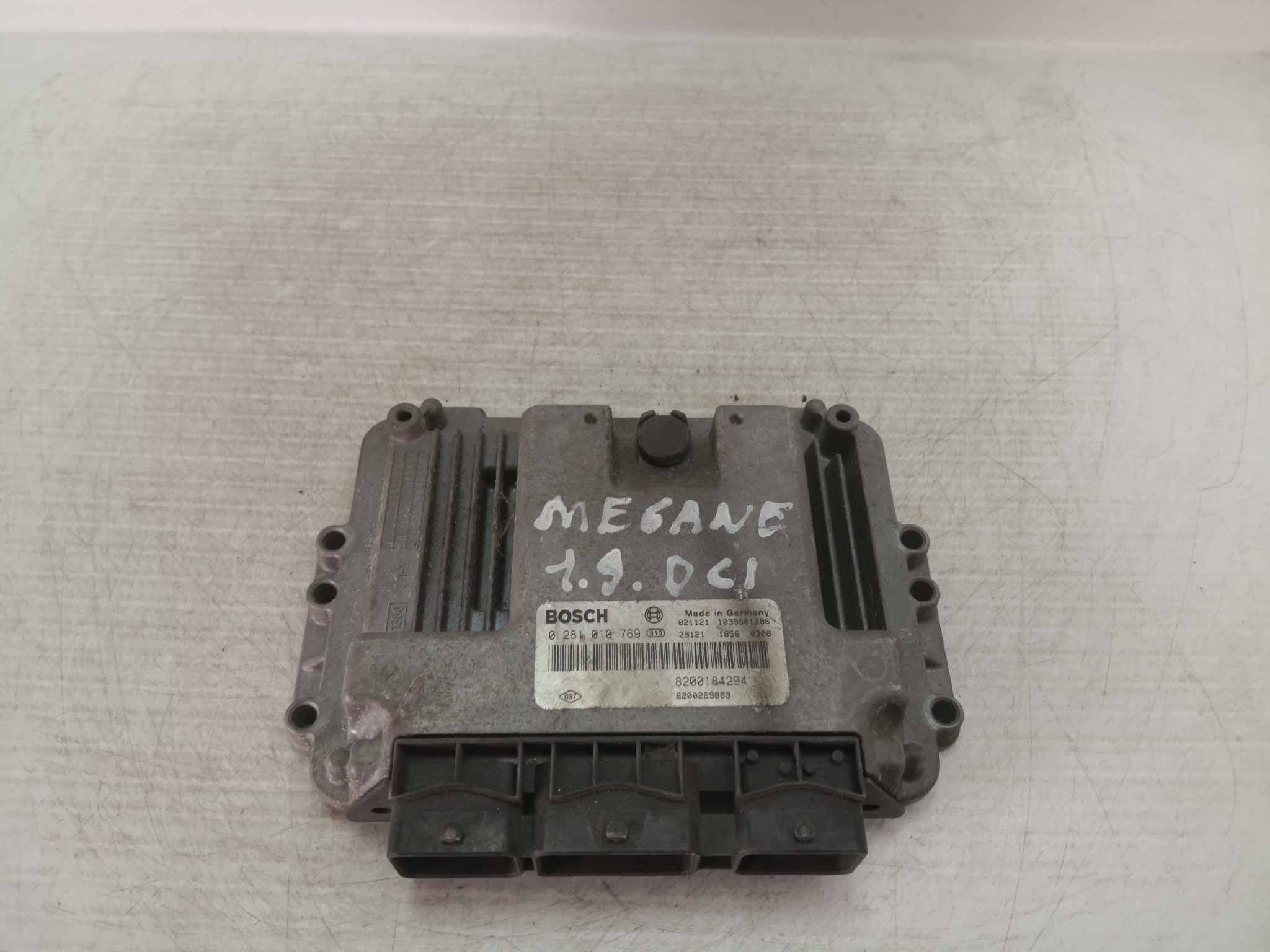 Centralina do Motor RENAULT MEGANE II (BM0/1_, CM0/1_) | 01 - 12 Imagem-2