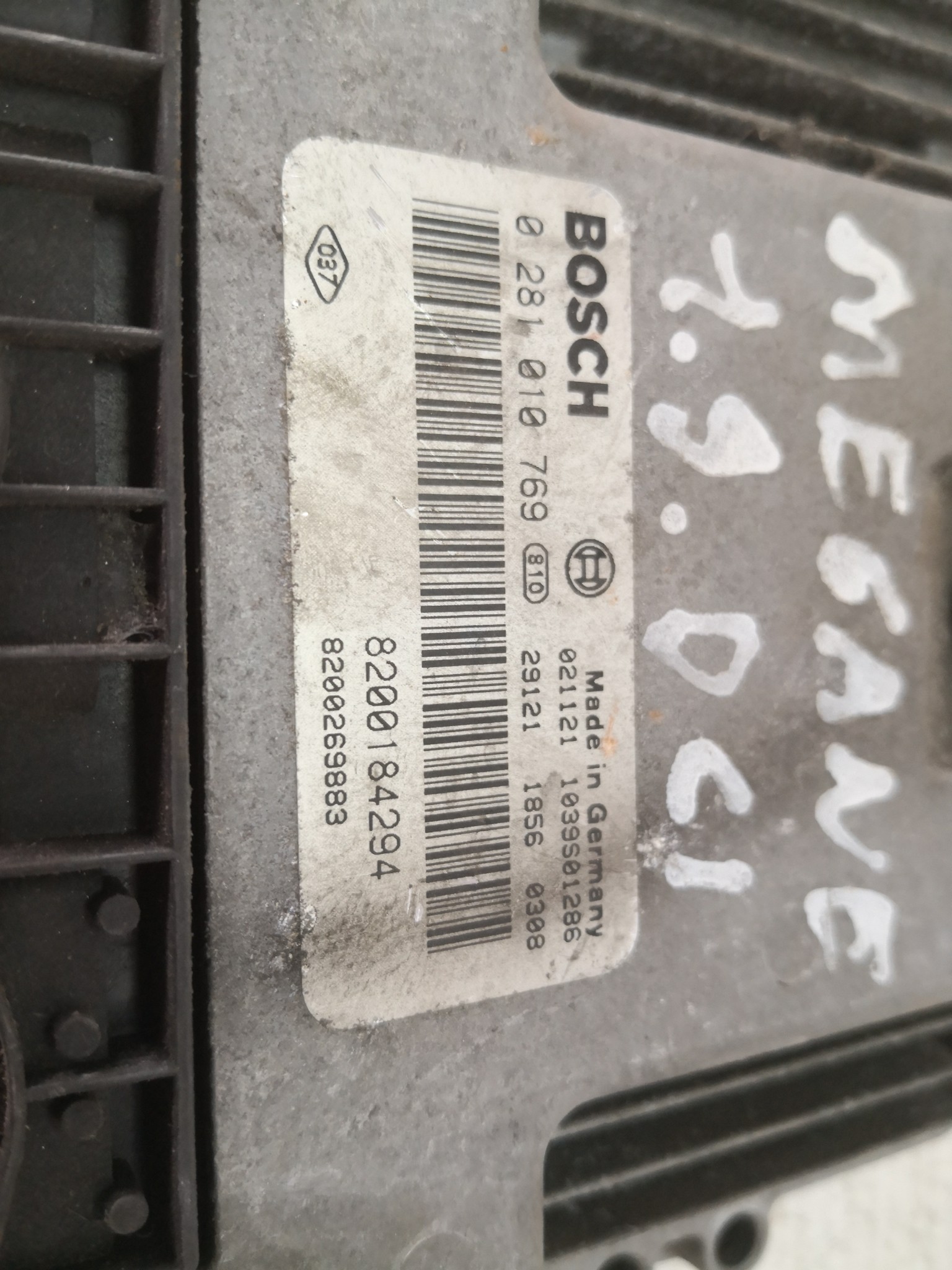 Centralina do Motor RENAULT MEGANE II (BM0/1_, CM0/1_) | 01 - 12 Imagem-3