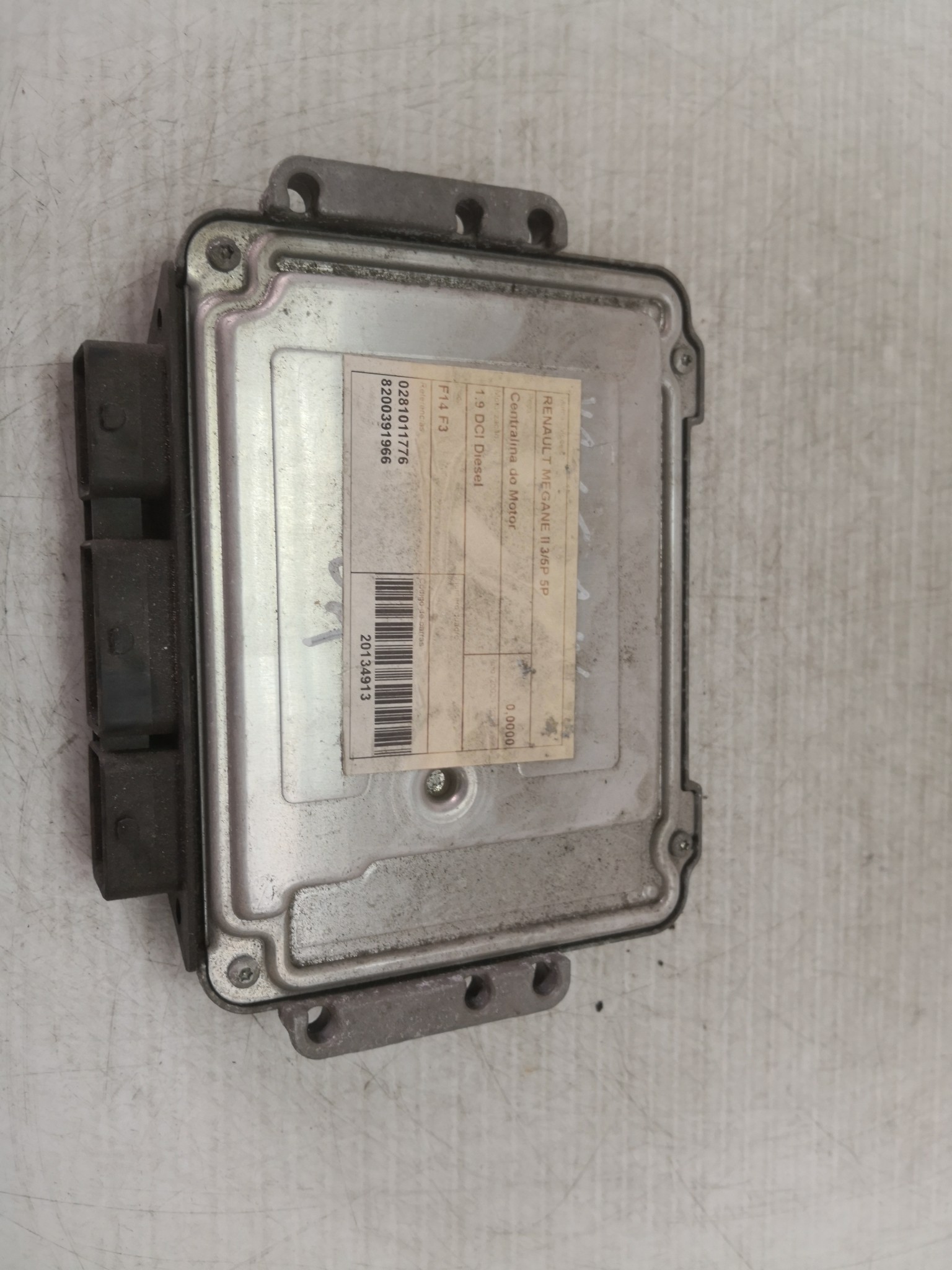 Centralina do Motor RENAULT - ID S_24912