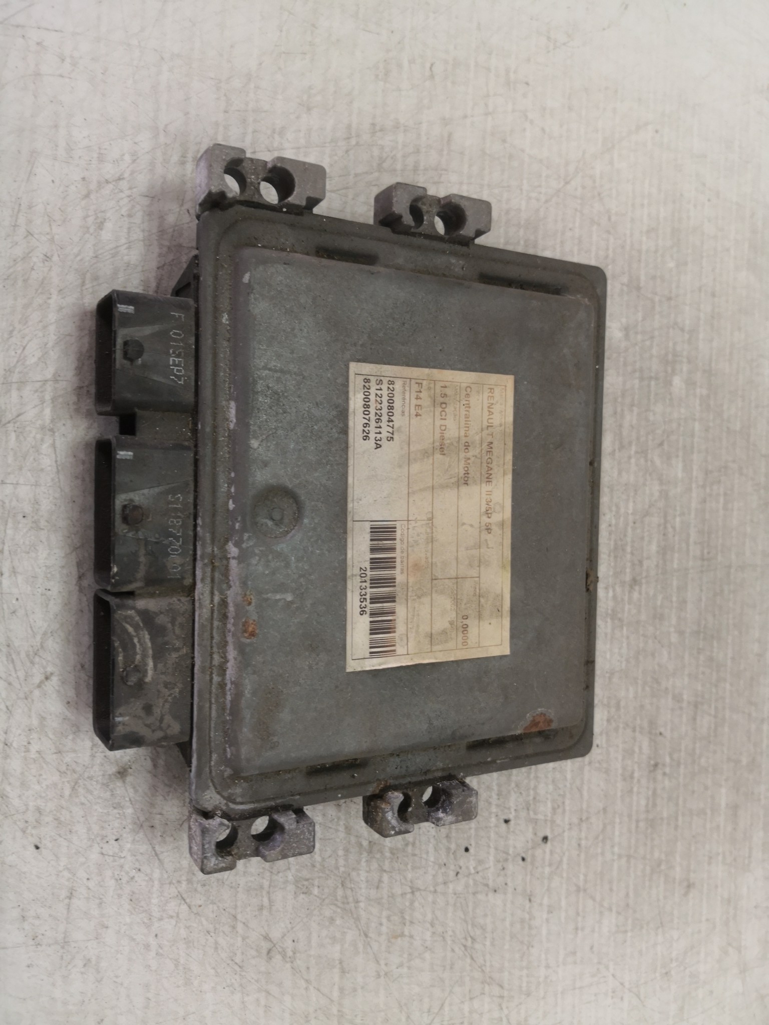 Centralina do Motor RENAULT - ID S_23535