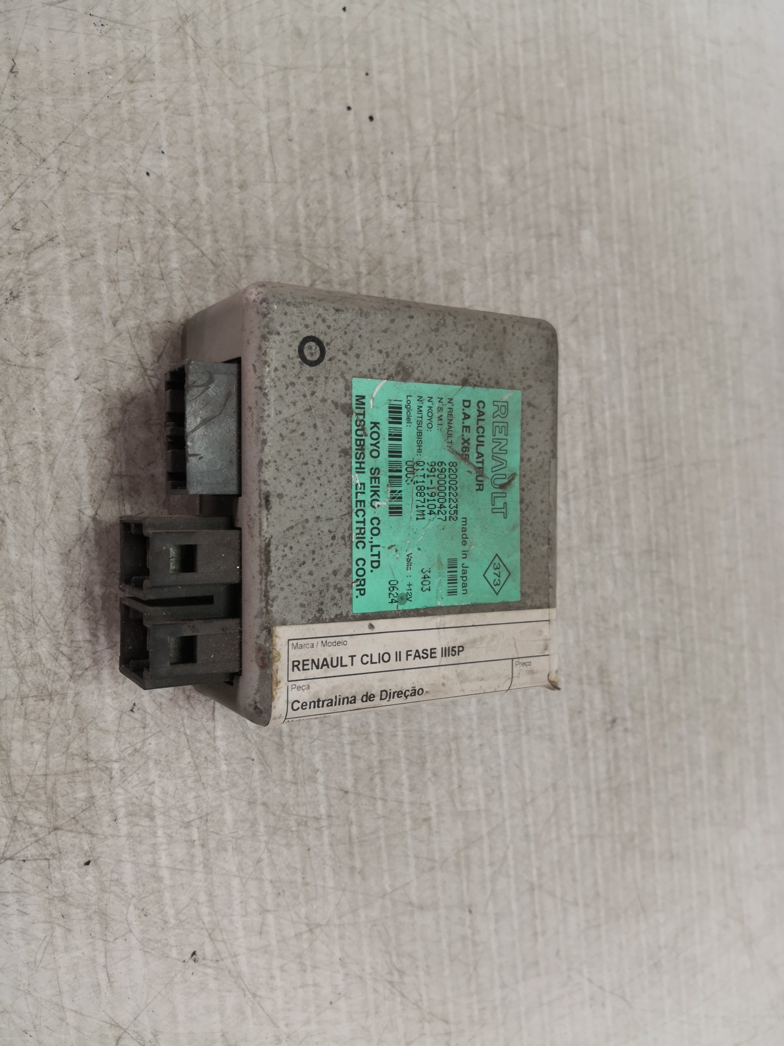 Centralina de Direção RENAULT - ID S_27648