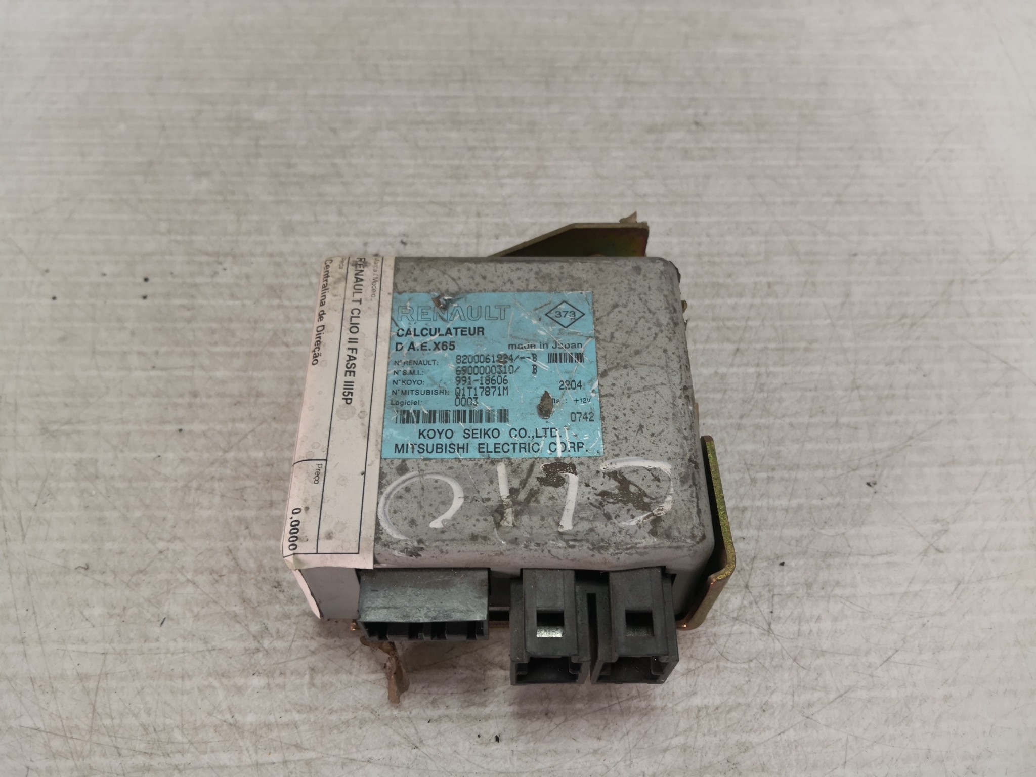 Centralina de Direção RENAULT - ID S_27603