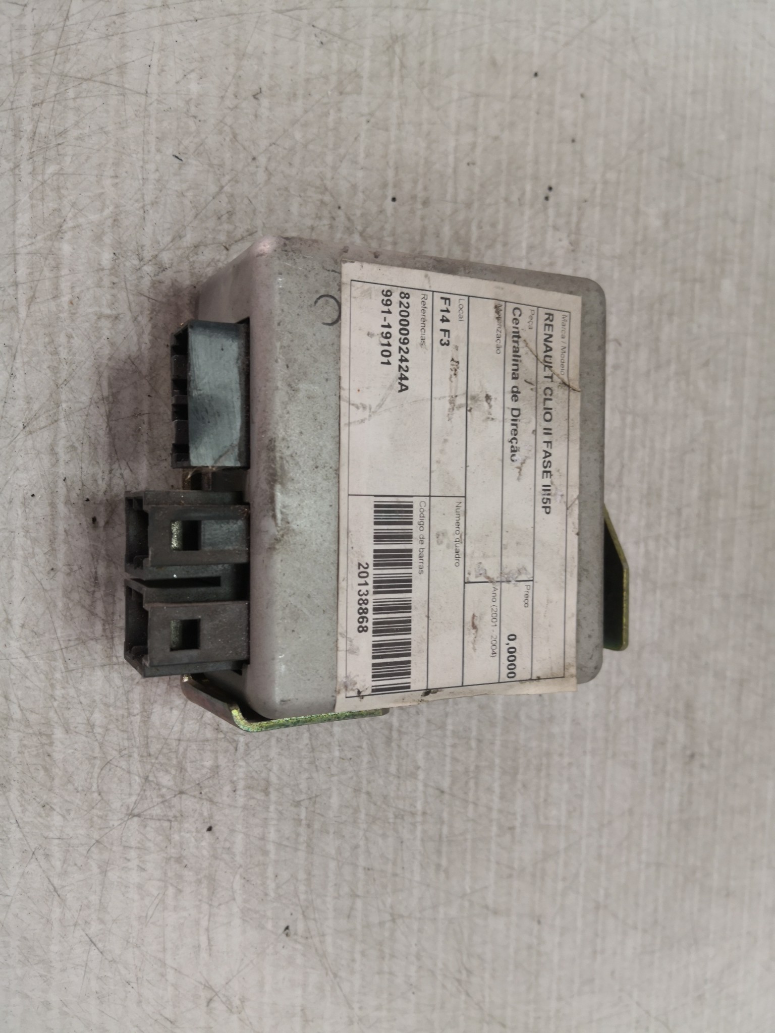 Centralina de Direção RENAULT - ID S_28867