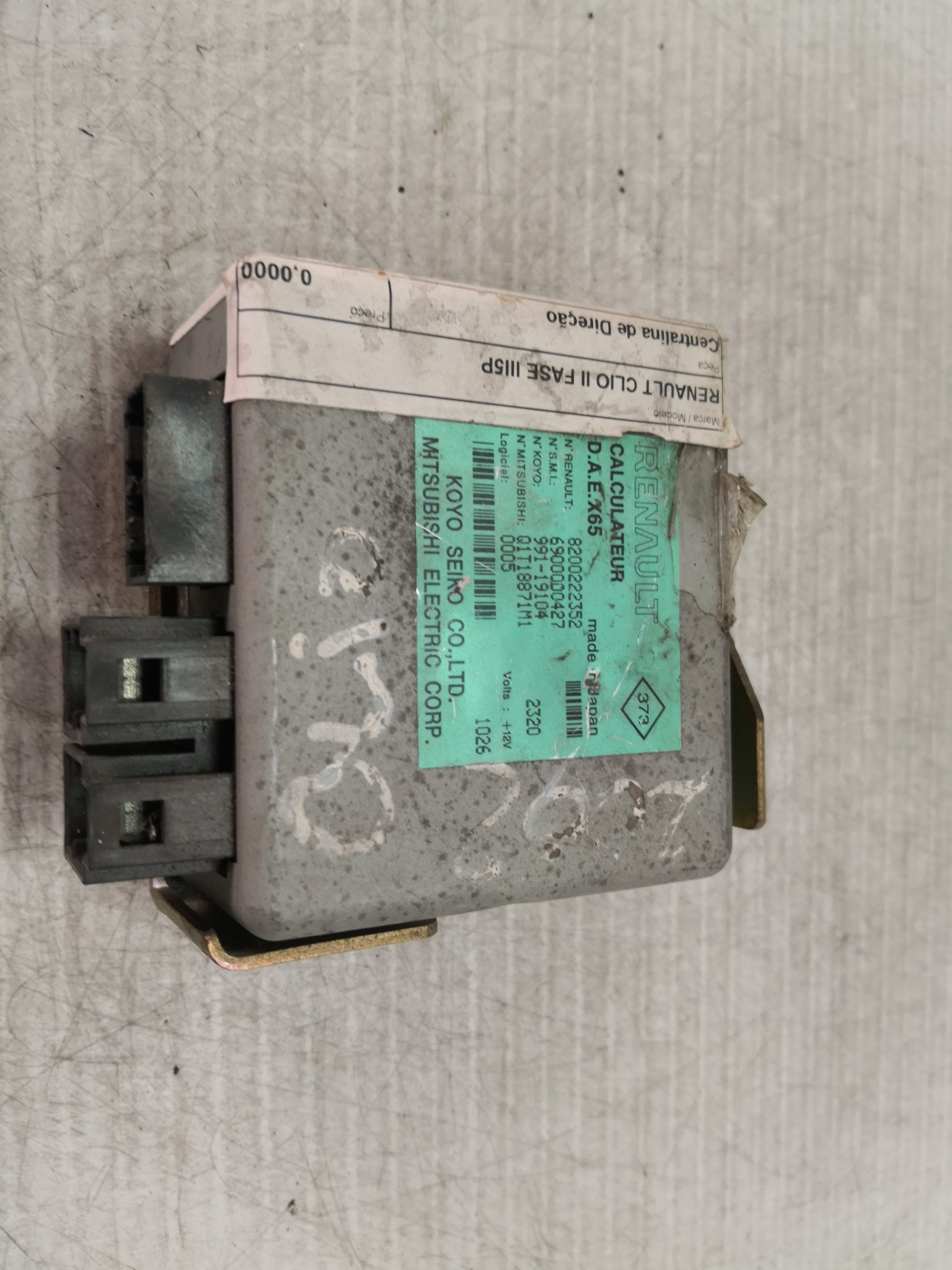 Centralina de Direção RENAULT - ID S_27649