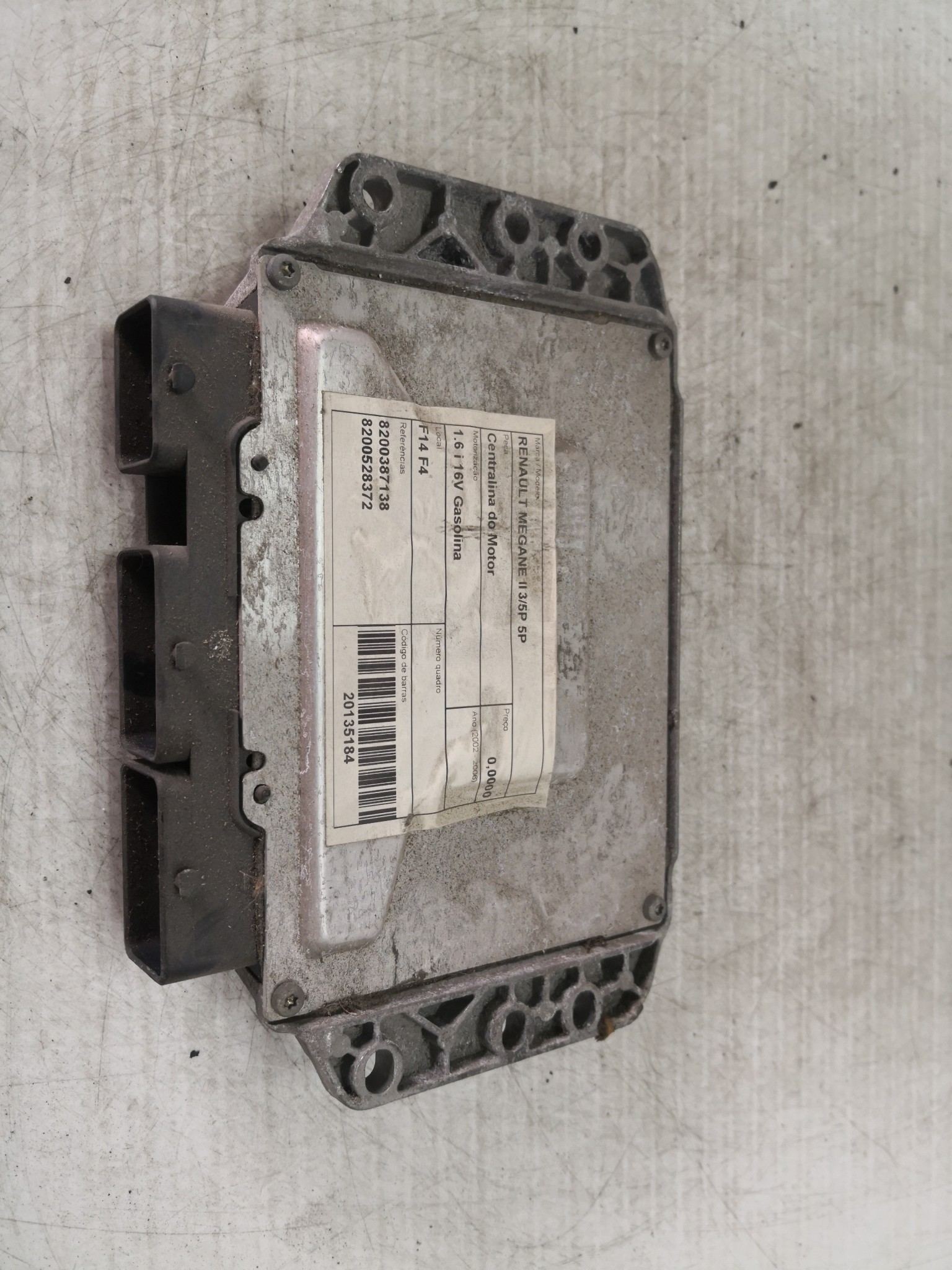 Centralina do Motor RENAULT - ID S_25183