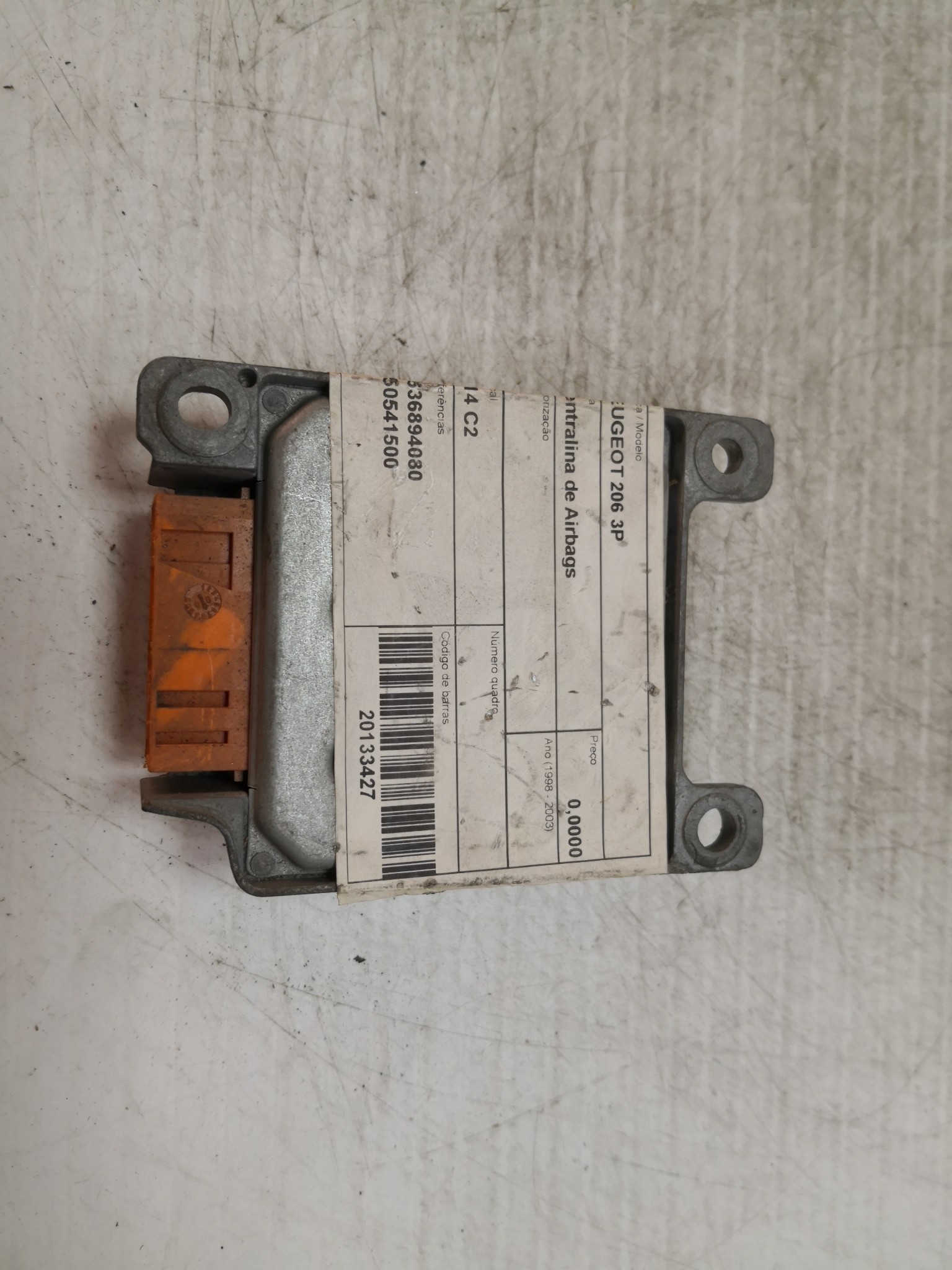 Centralina de Airbags PEUGEOT - ID S_23426