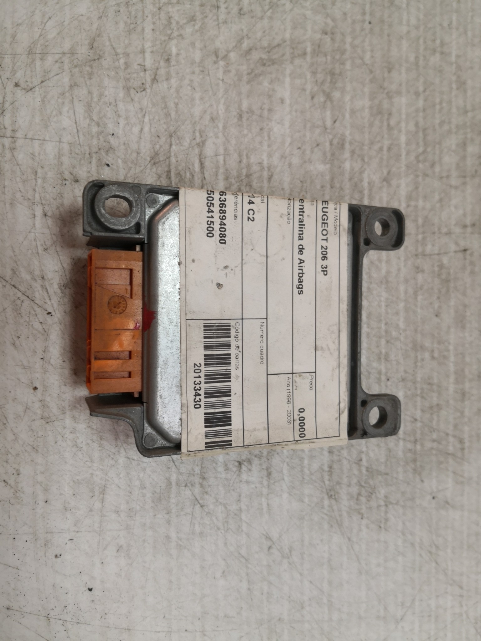 Centralina de Airbags PEUGEOT - ID S_23429