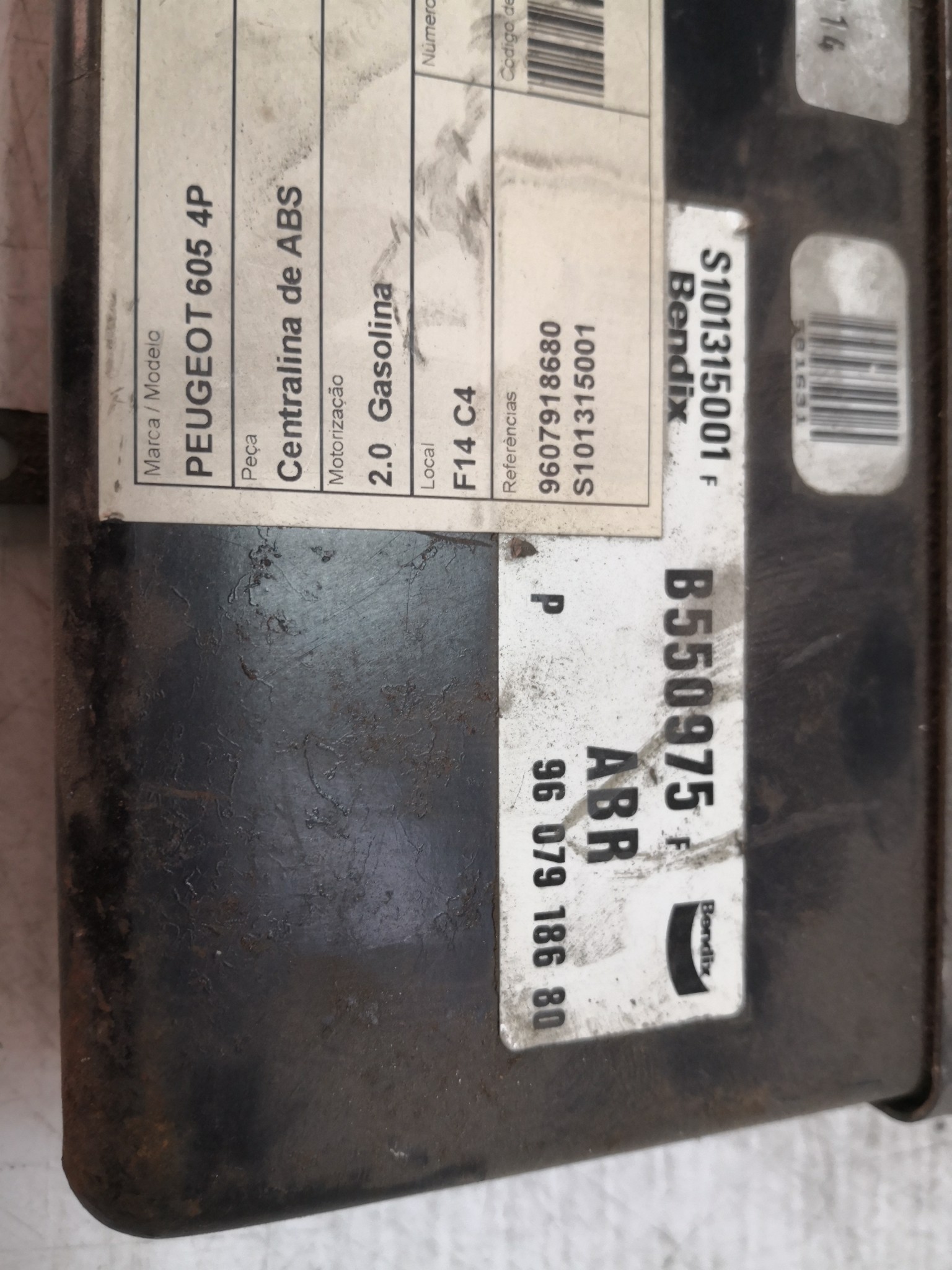 Centralina de ABS PEUGEOT 605 (6B) | 89 - 99 Imagem-1