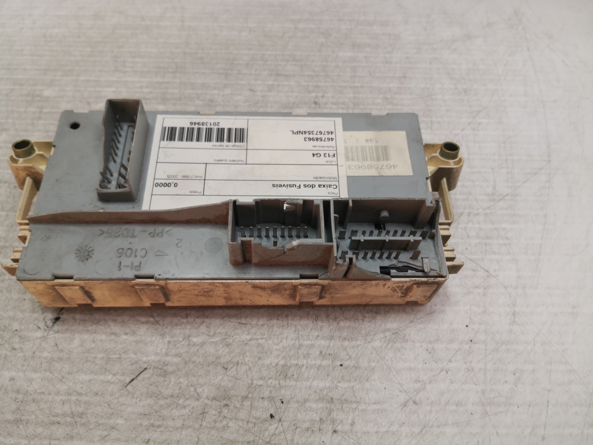 Caixa dos Fusíveis FIAT PUNTO (188_) | 99 - 12 Imagem-1