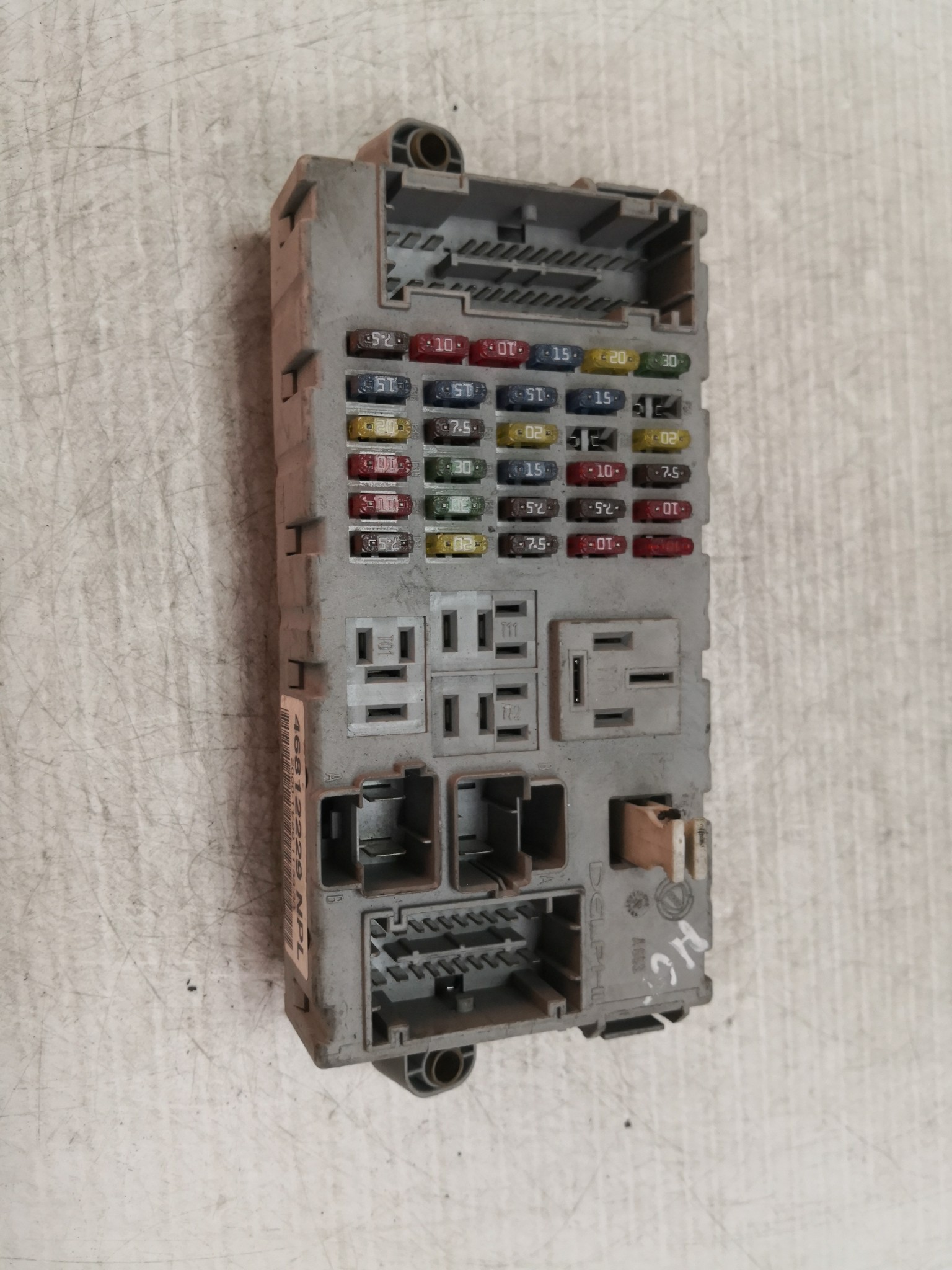 Caixa dos Fusíveis FIAT PUNTO (188_) | 99 - 12 Imagem-2