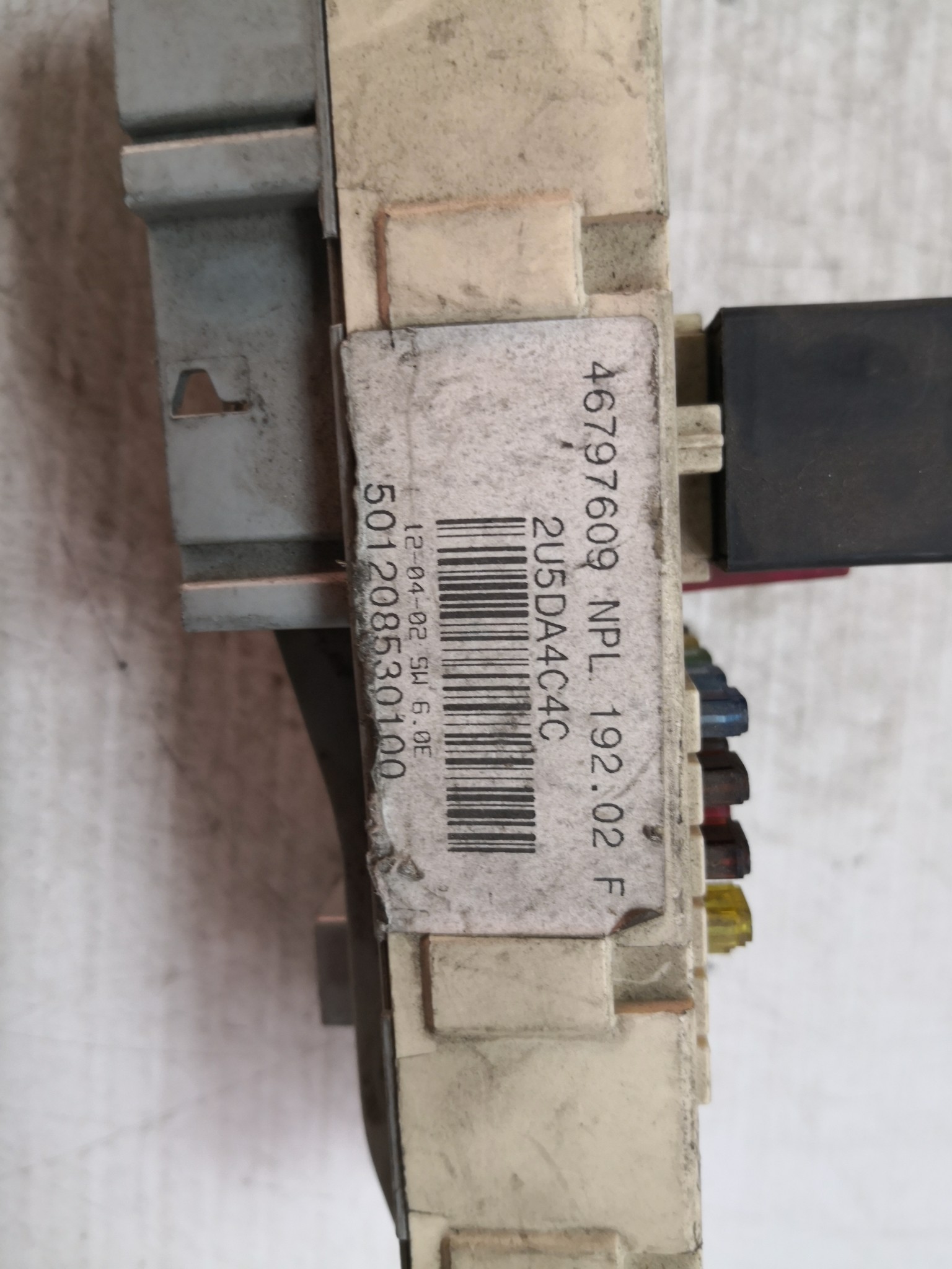 Caixa dos Fusíveis FIAT STILO (192_) | 01 - 10 Imagem-2