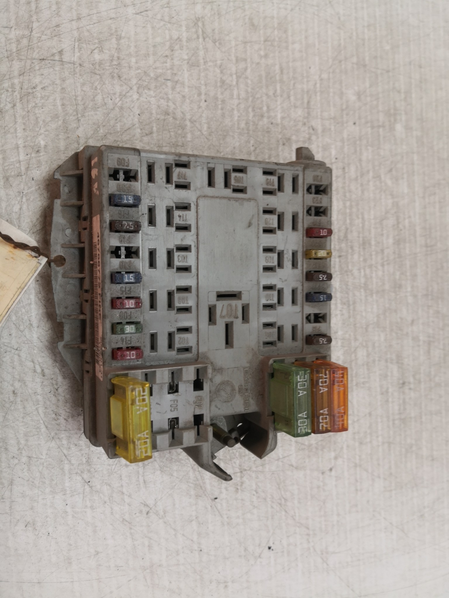 Caixa dos Fusíveis FIAT - ID S_28899