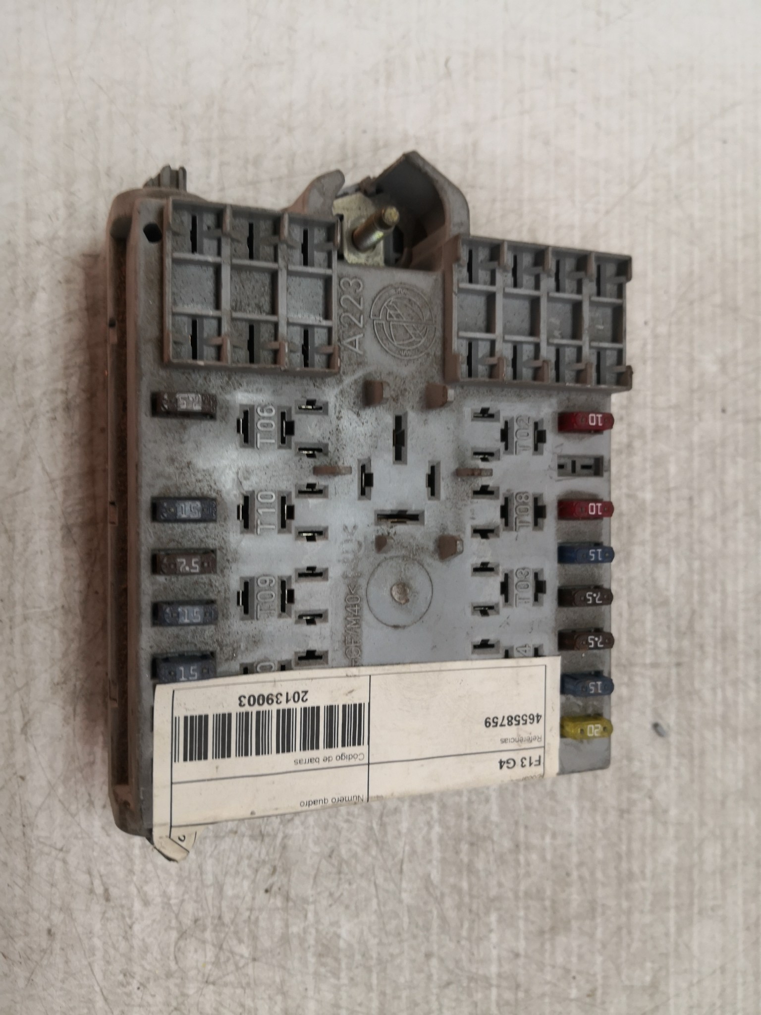 Caixa dos Fusíveis ALFA ROMEO - ID S_29002