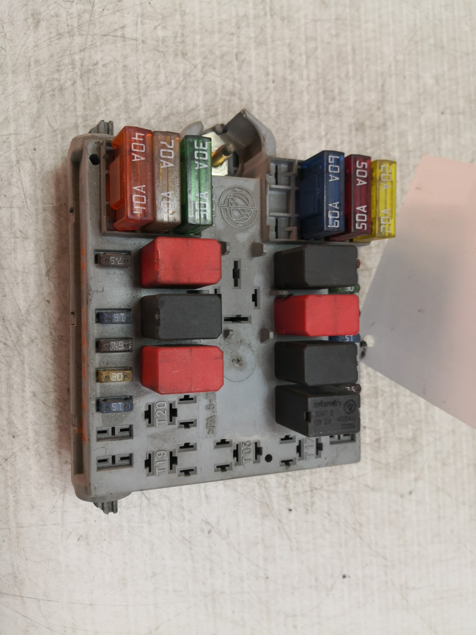 Caixa dos Fusíveis FIAT - ID S_66969