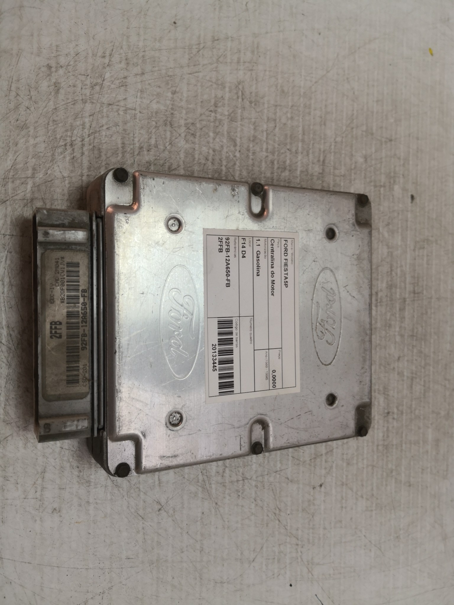 Centralina do Motor FORD - ID S_23444