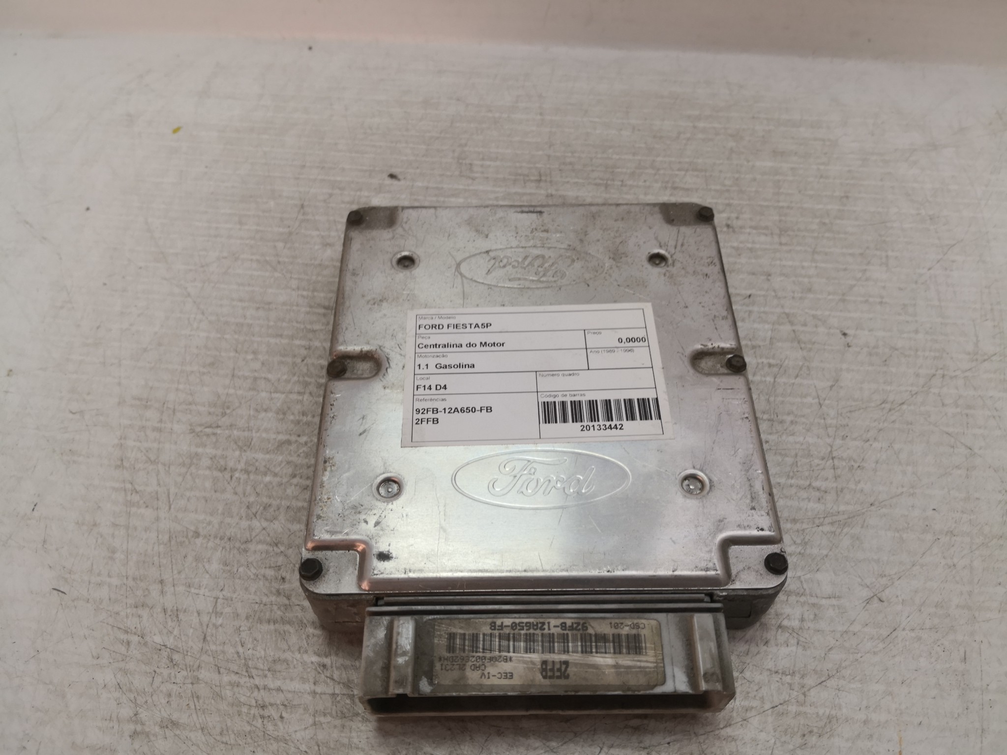 Centralina do Motor FORD - ID S_23441