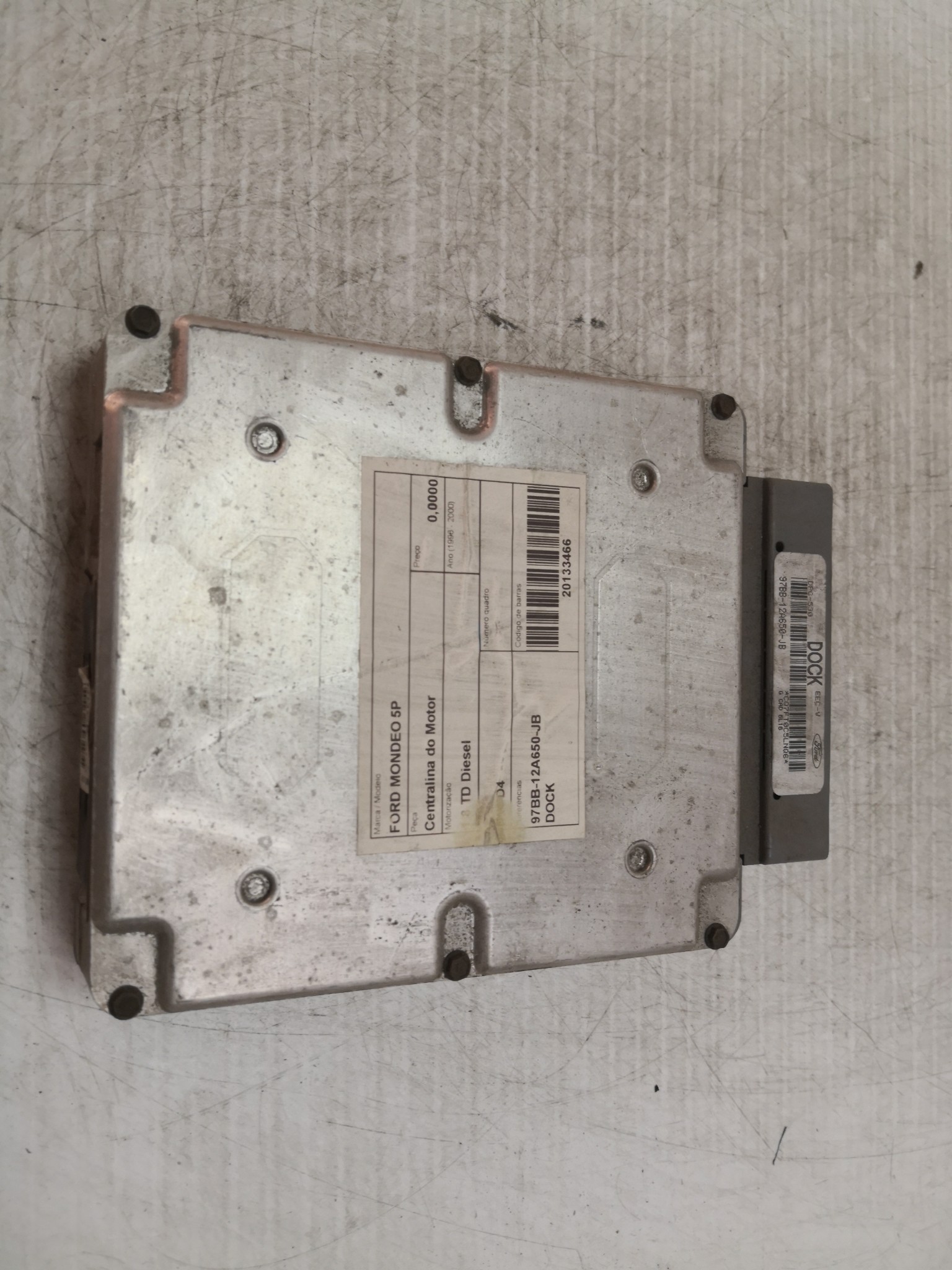 Centralina do Motor FORD - ID S_23465