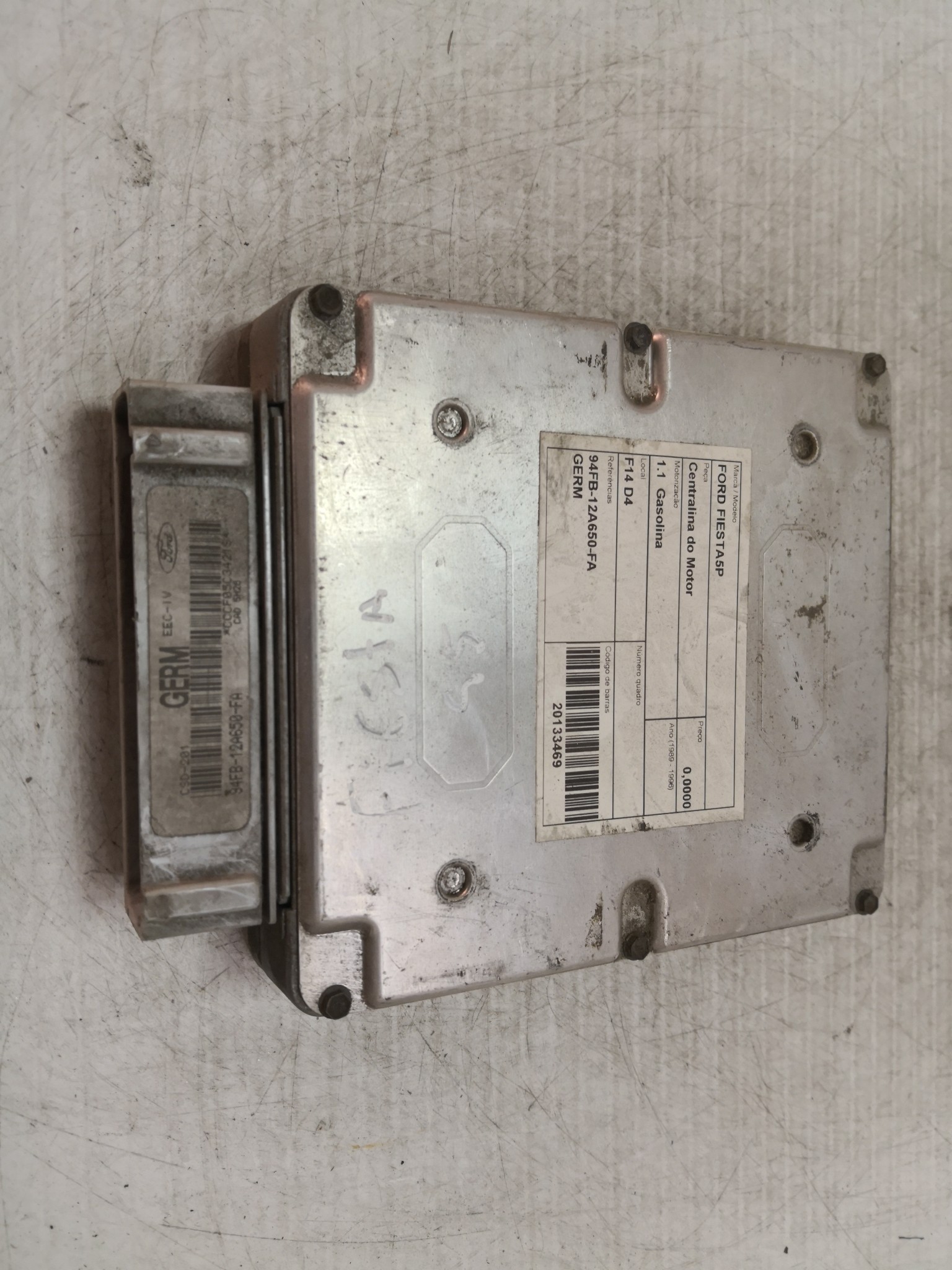 Centralina do Motor FORD - ID S_23468