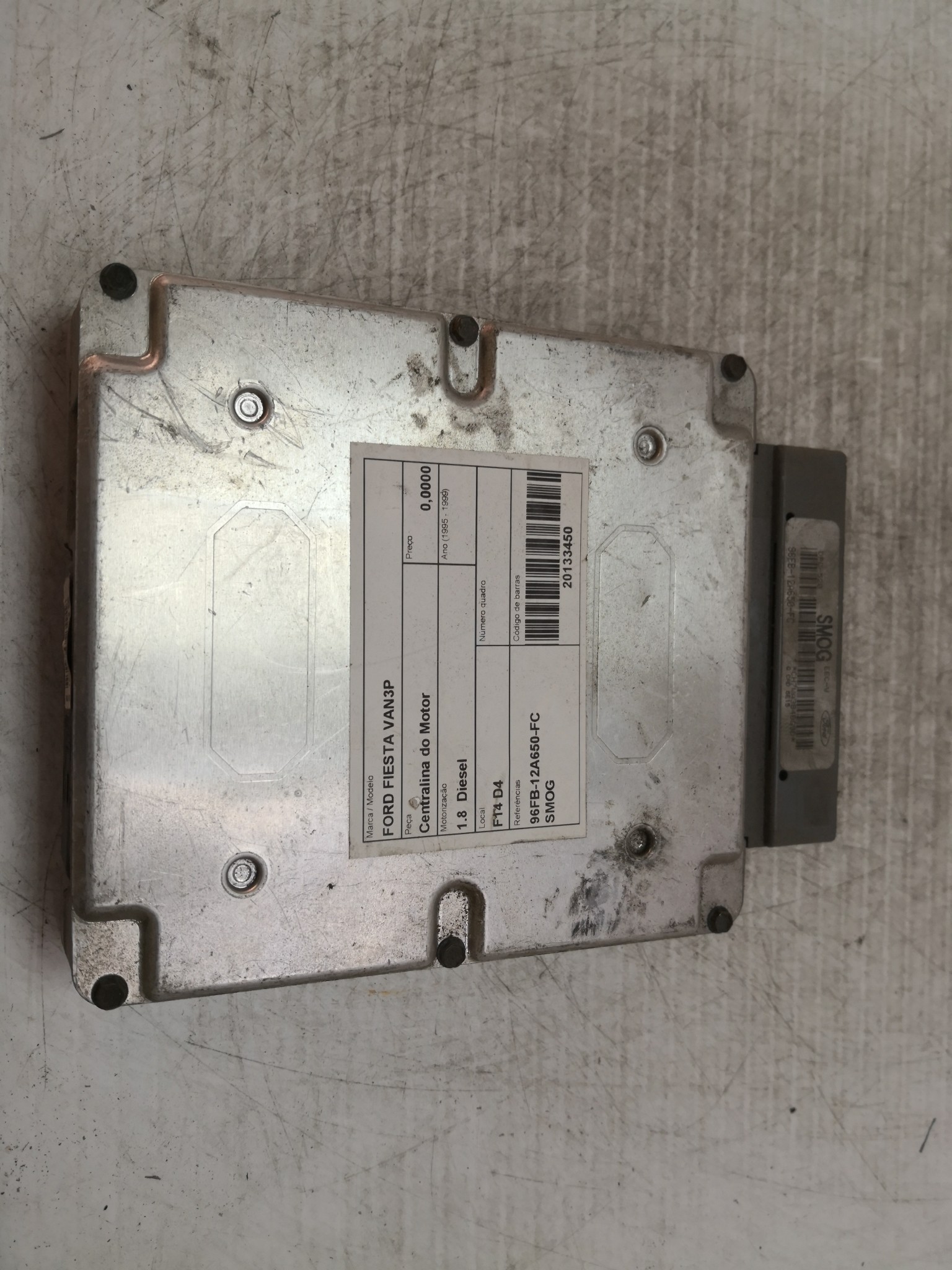 Centralina do Motor FORD - ID S_23449