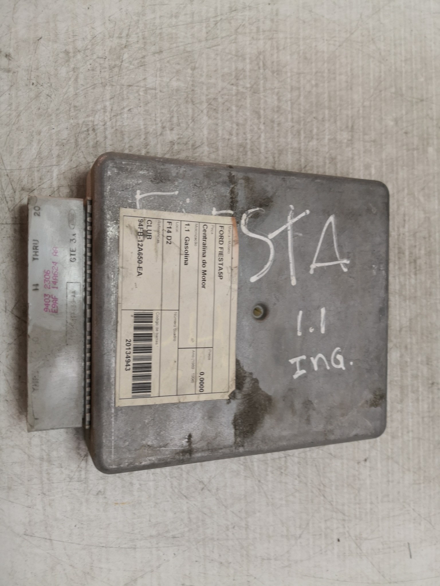 Centralina do Motor FORD - ID S_24942