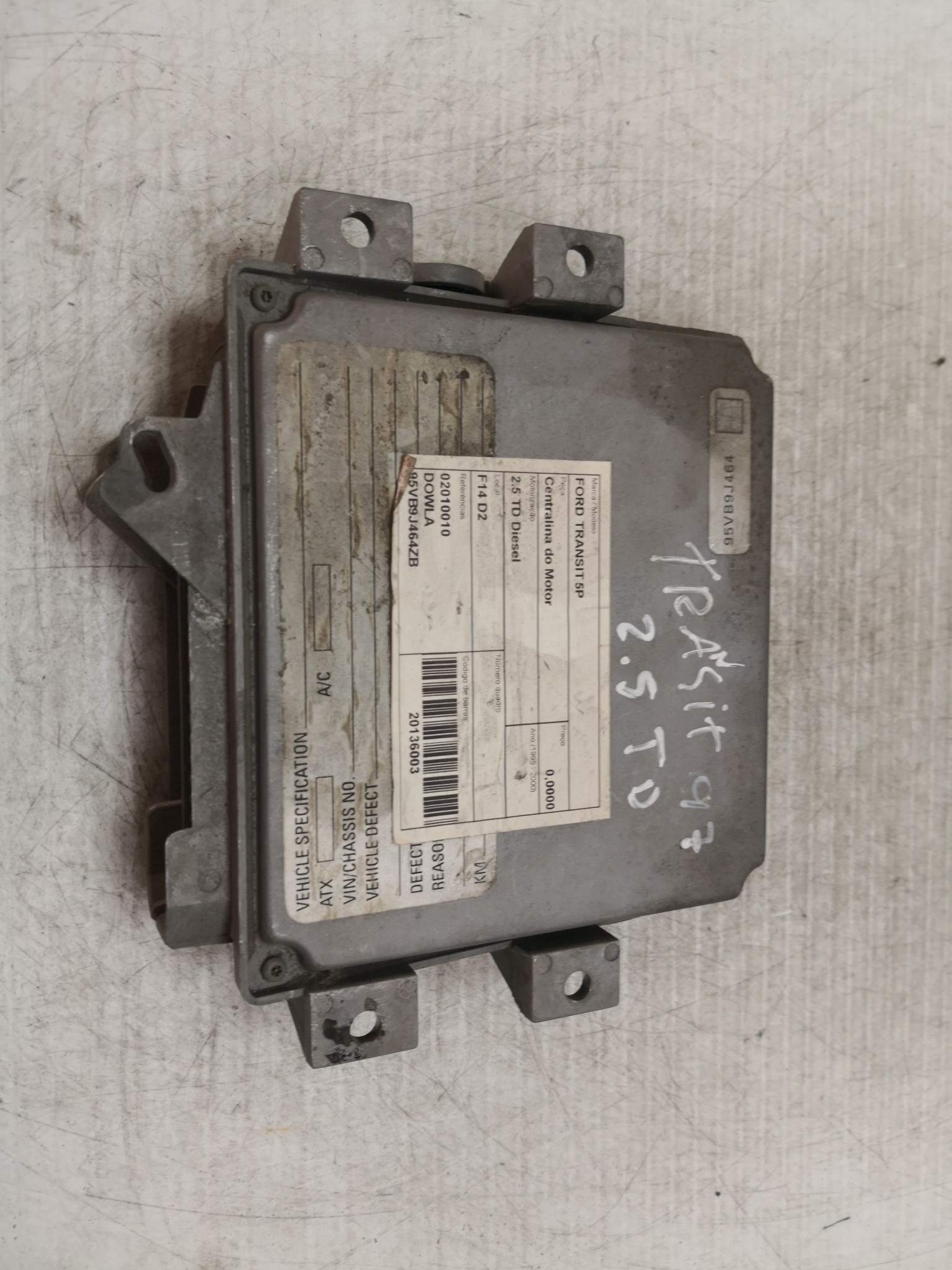 Centralina do Motor FORD - ID S_26002