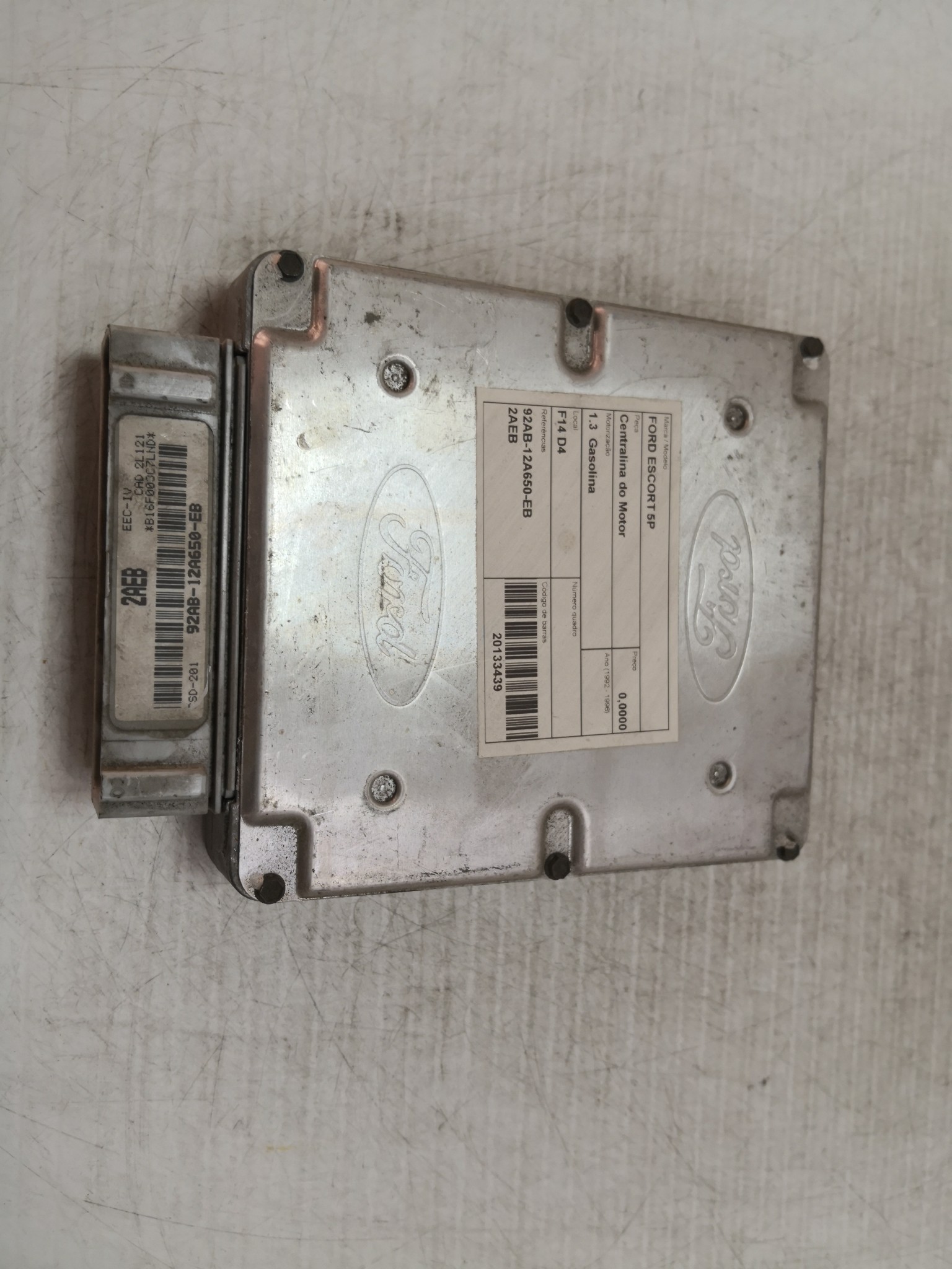 Centralina do Motor FORD - ID S_23438