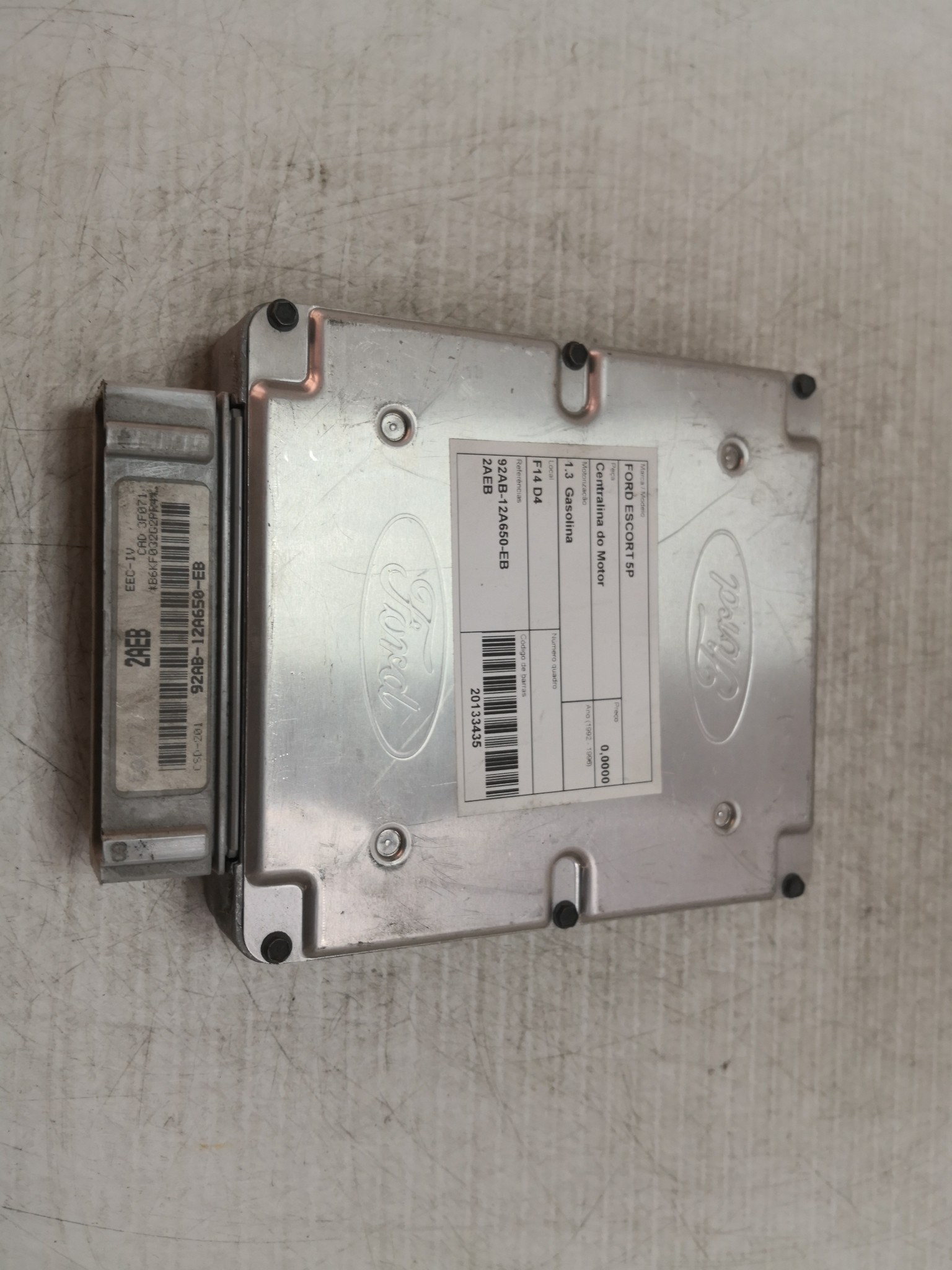 Centralina do Motor FORD - ID S_23434