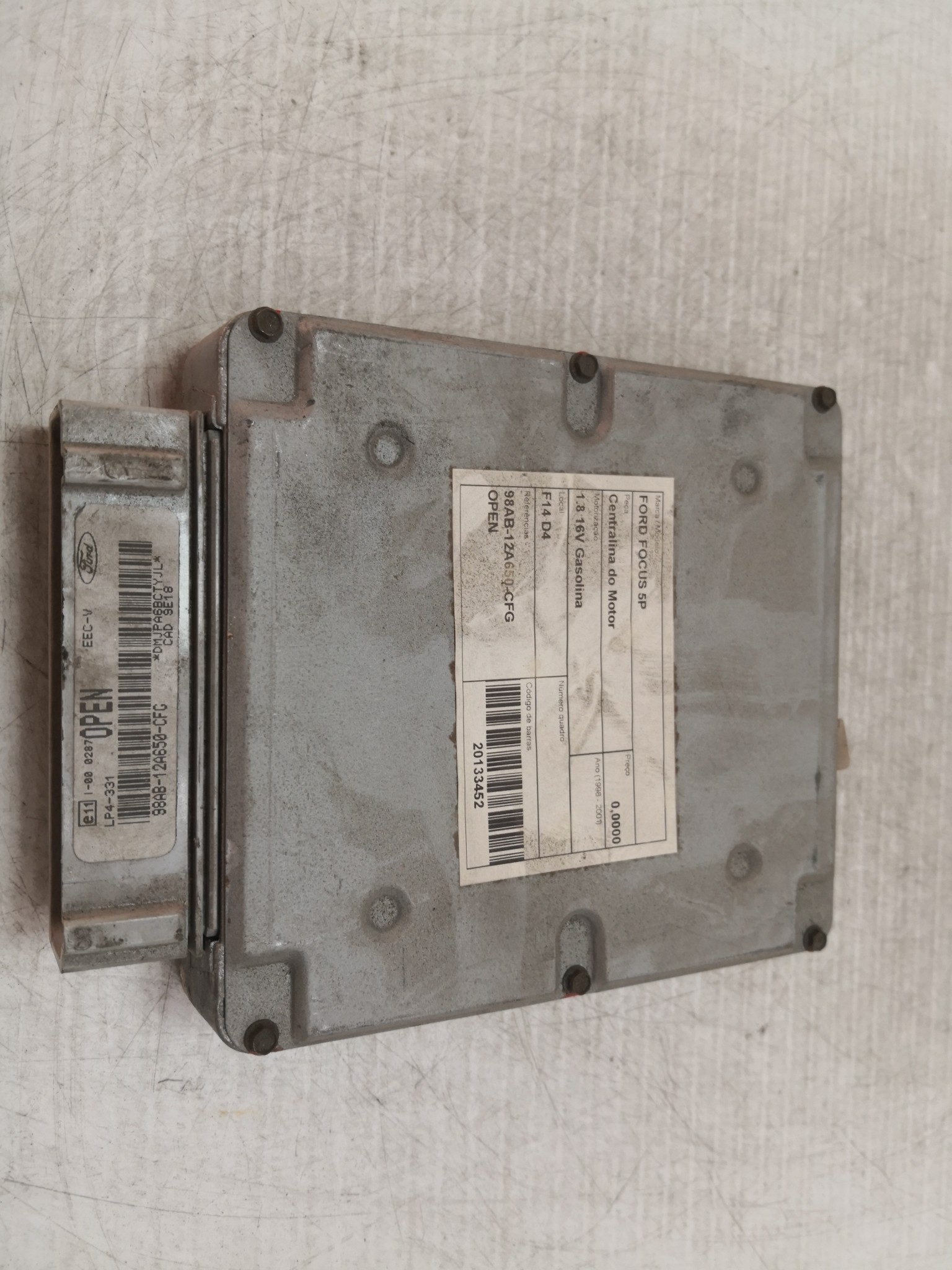 Centralina do Motor FORD - ID S_23451