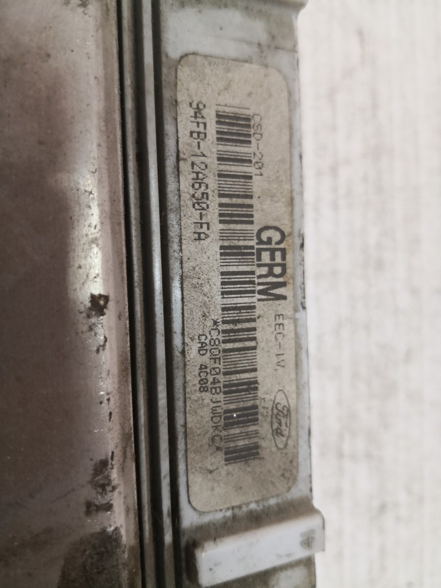 Centralina do Motor FORD FIESTA III (GFJ) | 89 - 97 Imagem-1