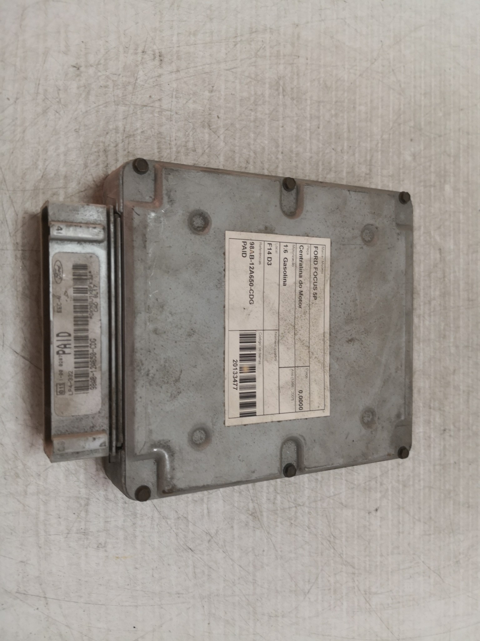 Centralina do Motor FORD - ID S_23476