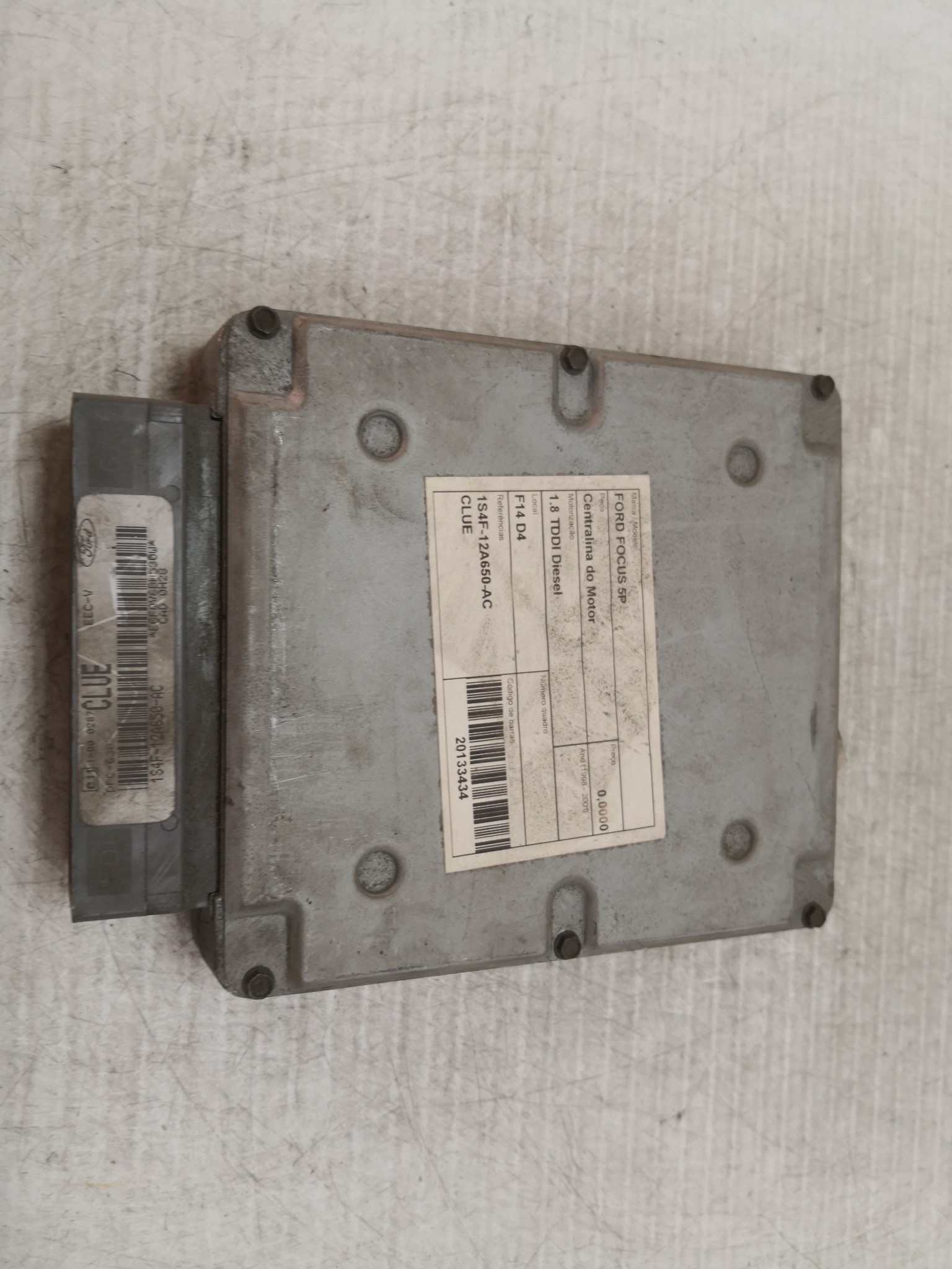 Centralina do Motor FORD - ID S_23433