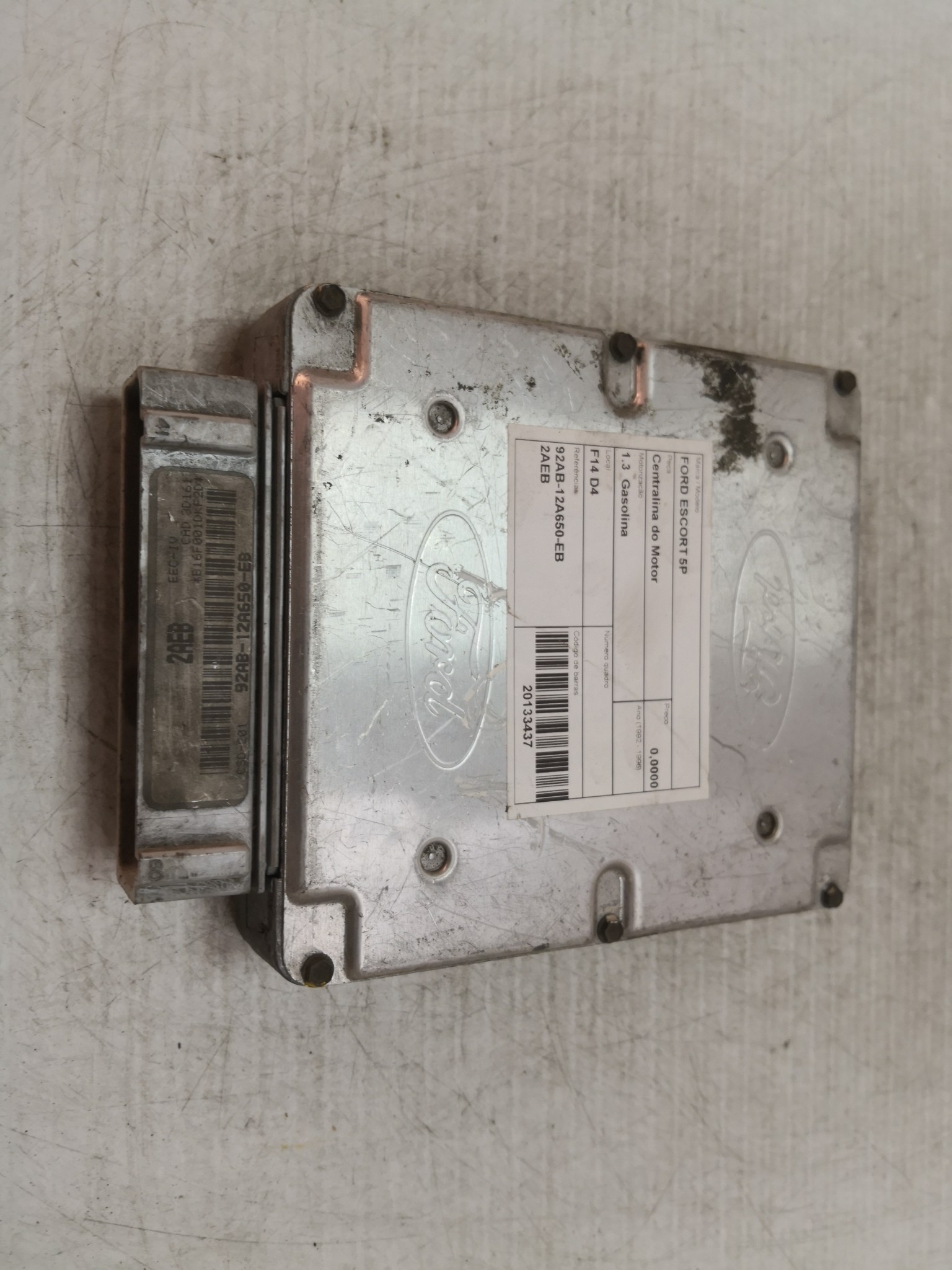 Centralina do Motor FORD - ID S_23436