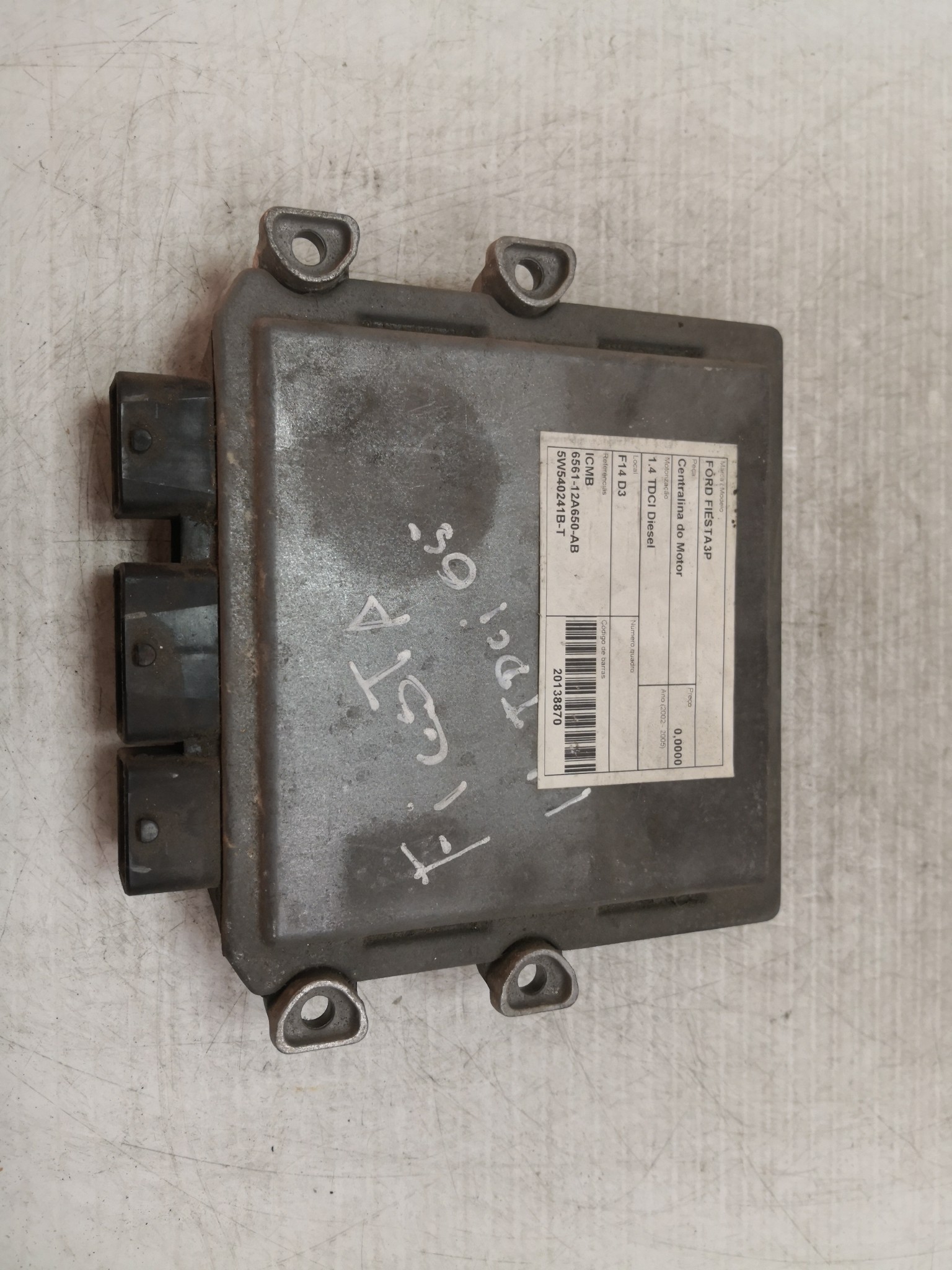 Centralina do Motor FORD - ID S_28869