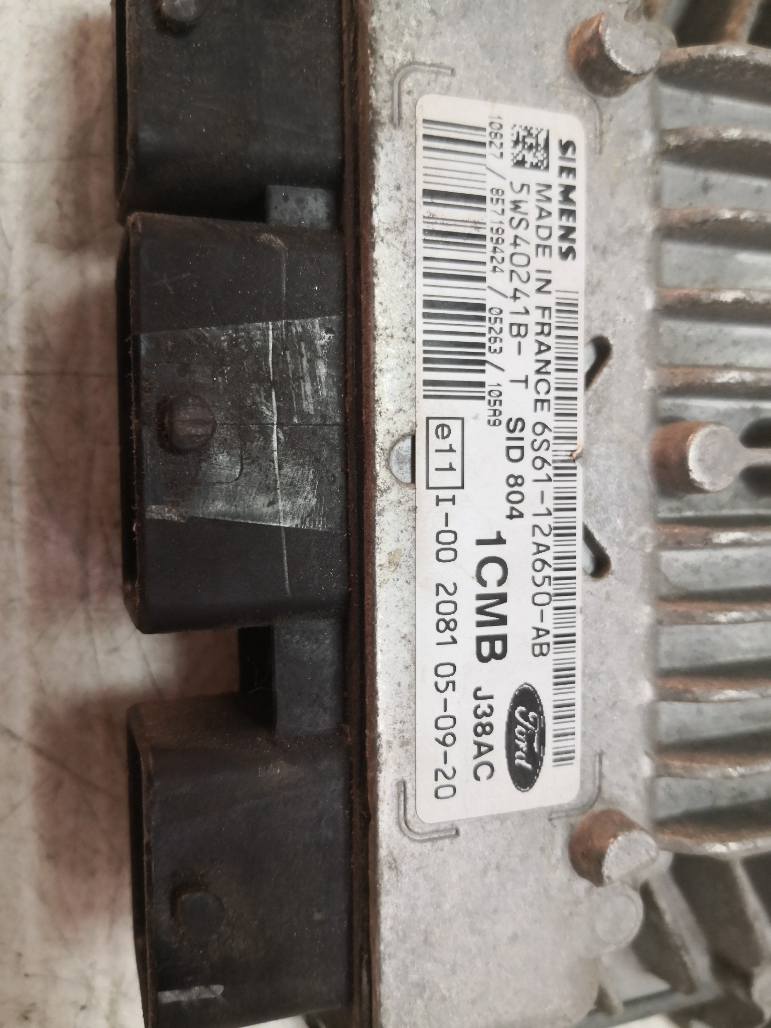 Centralina do Motor FORD FIESTA V (JH_, JD_) | 01 - 14 Imagem-3