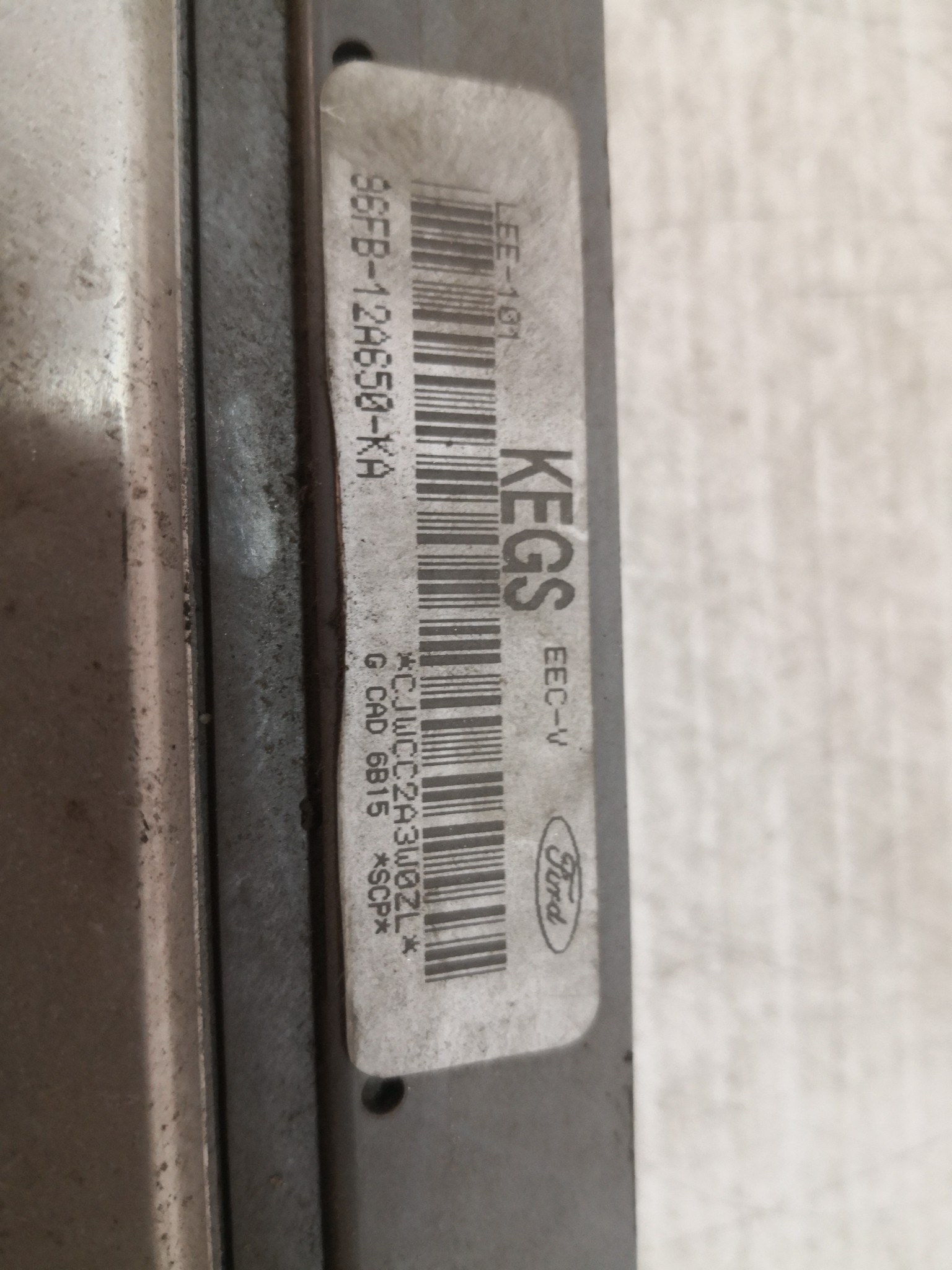 Centralina do Motor FORD FIESTA IV (JA_, JB_) | 95 - 02 Imagem-1