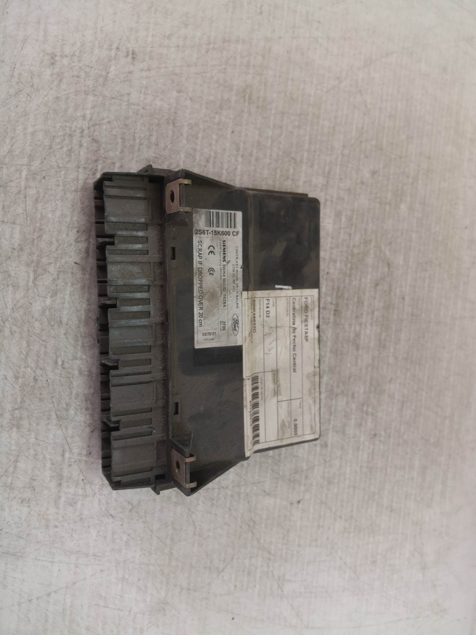 Centralina do Fecho Central FORD FIESTA V (JH_, JD_) | 01 - 14 Imagem-4