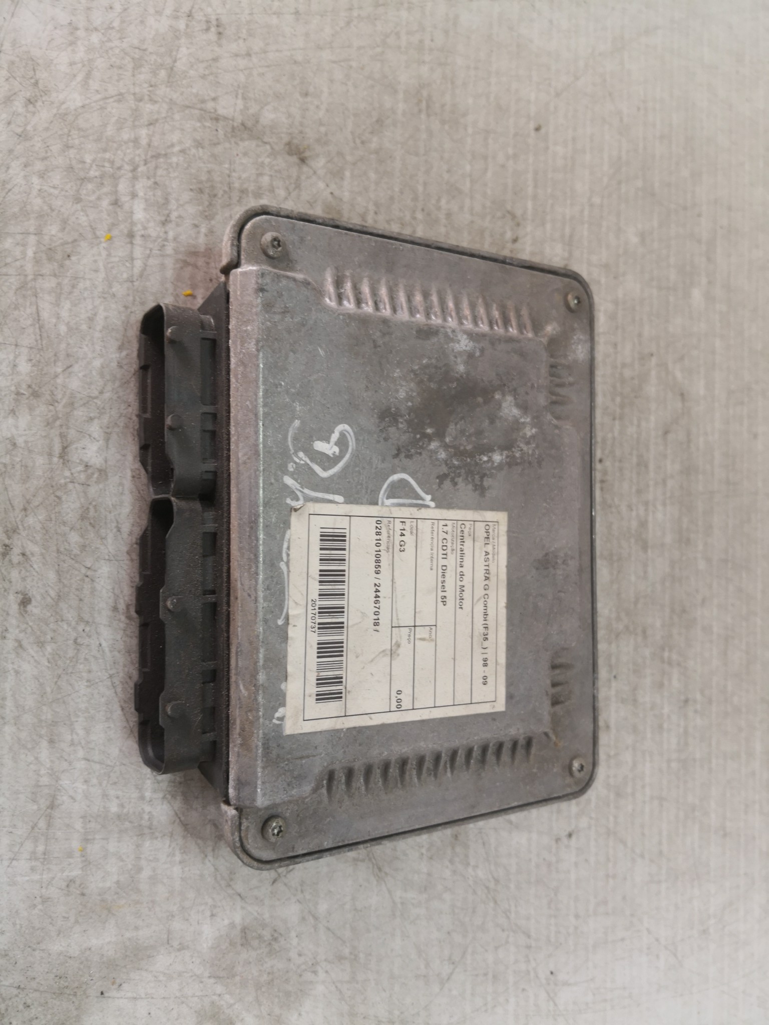 Centralina do Motor OPEL - ID S_30736