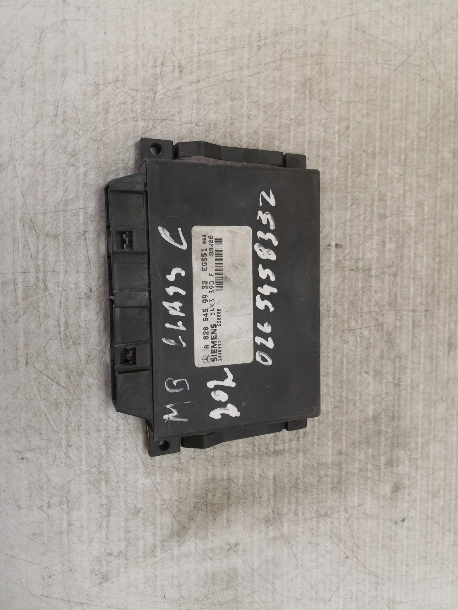 ECU Centralina MERCEDES-BENZ C-CLASS (W202) | 93 - 00 Imagem-2