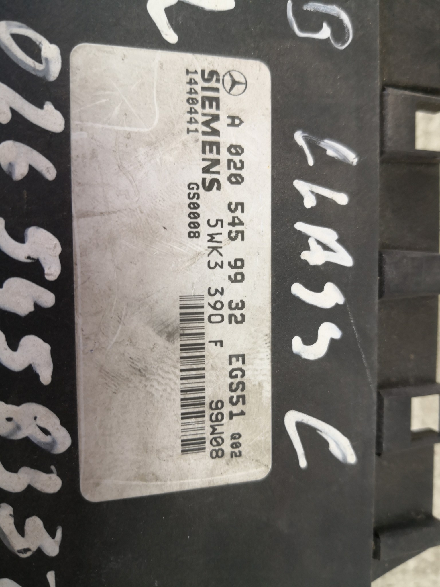 ECU Centralina MERCEDES-BENZ C-CLASS (W202) | 93 - 00 Imagem-3