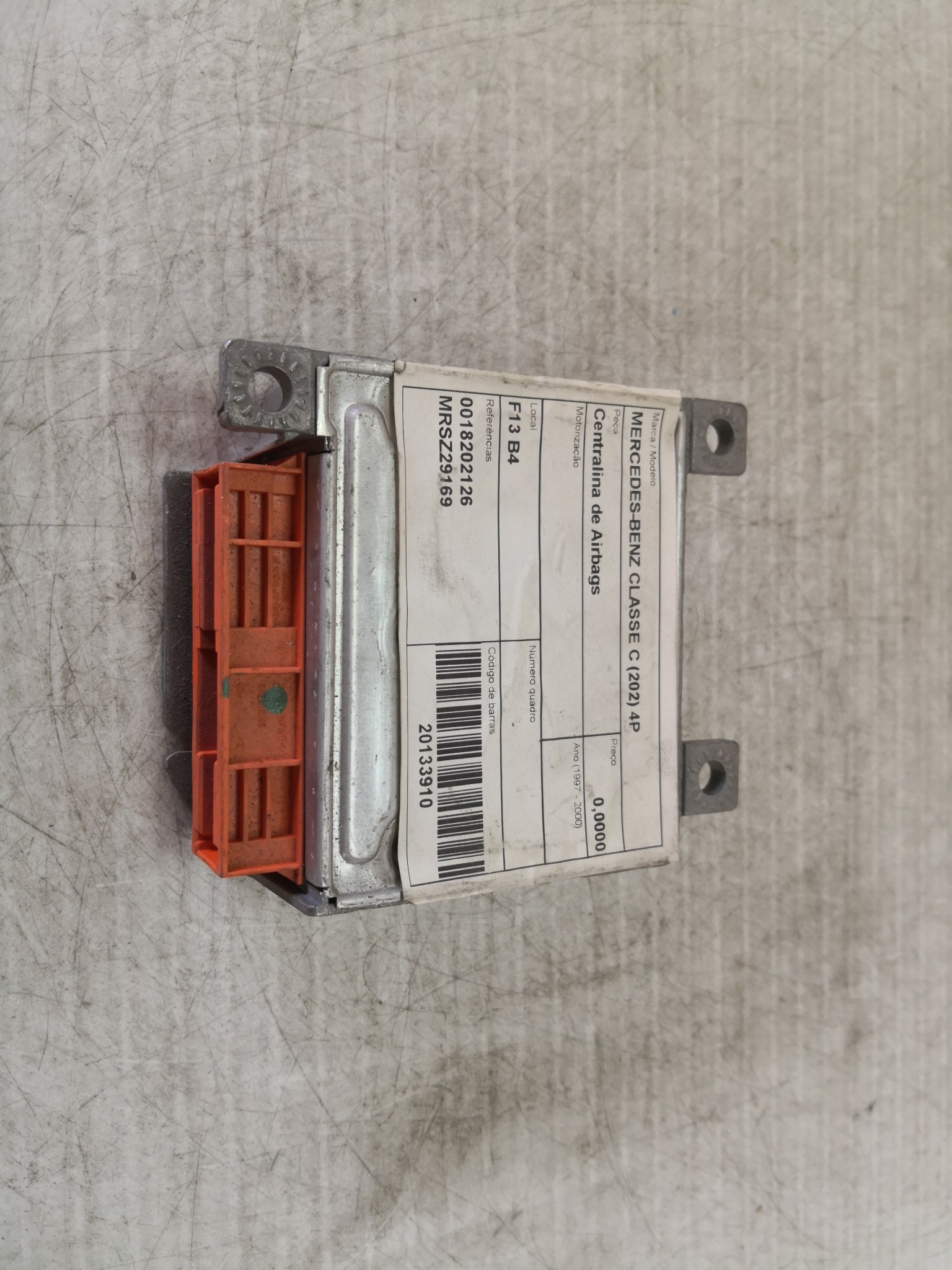 Centralina de Airbags MERCEDES-BENZ - ID S_23909