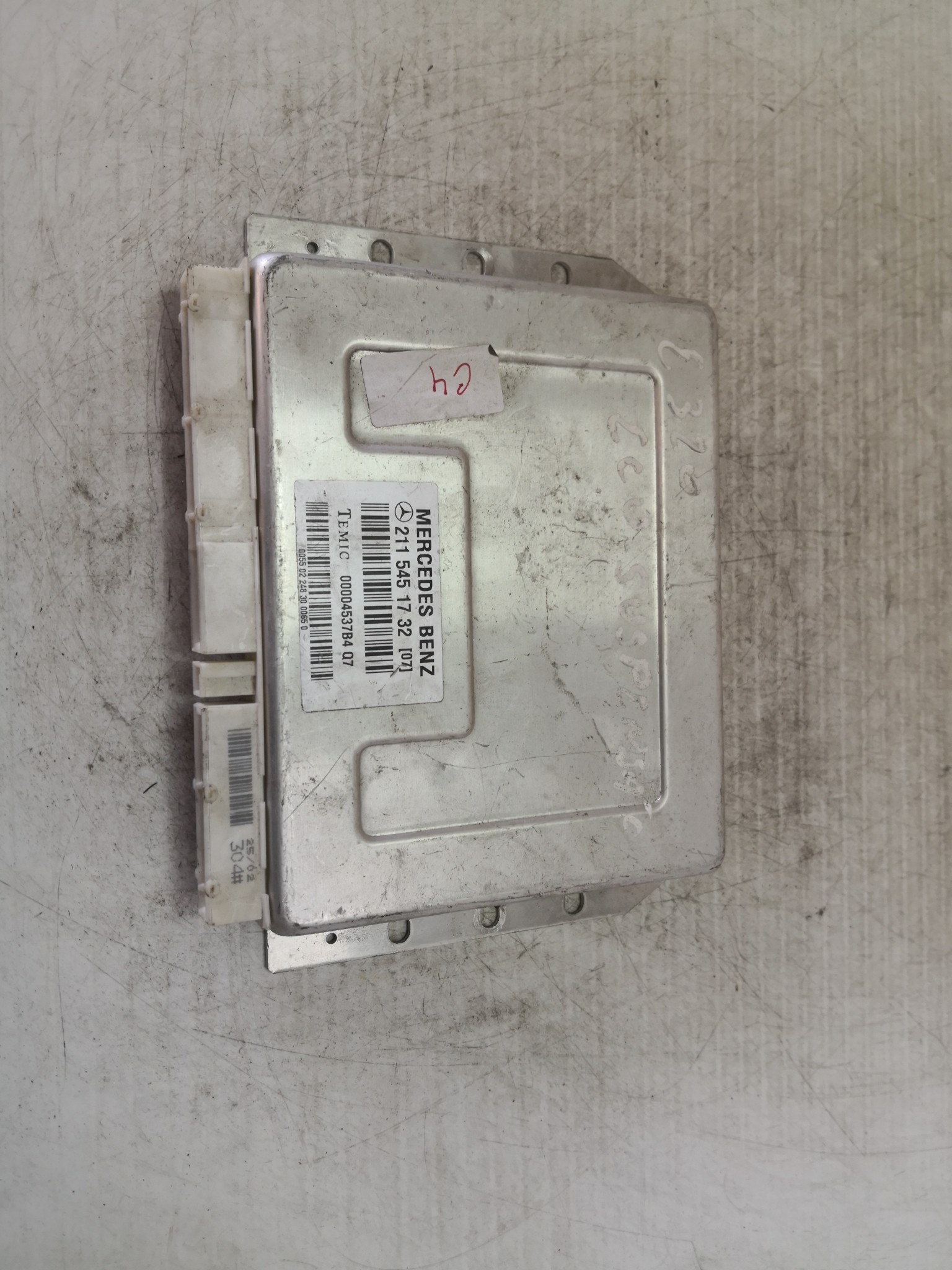 ECU Centralina MERCEDES-BENZ E-CLASS (W211) | 02 - 09 Imagem-2