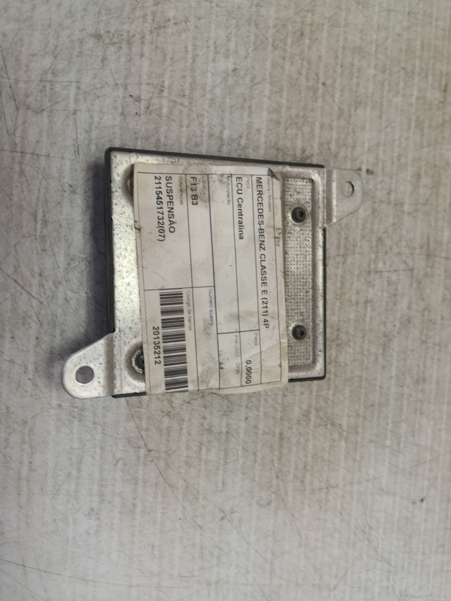 ECU Centralina MERCEDES-BENZ - ID S_25211