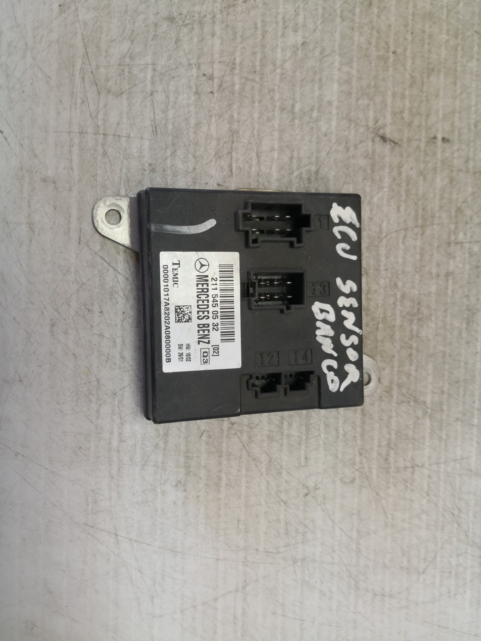 ECU Centralina MERCEDES-BENZ E-CLASS (W211) | 02 - 09 Imagem-1